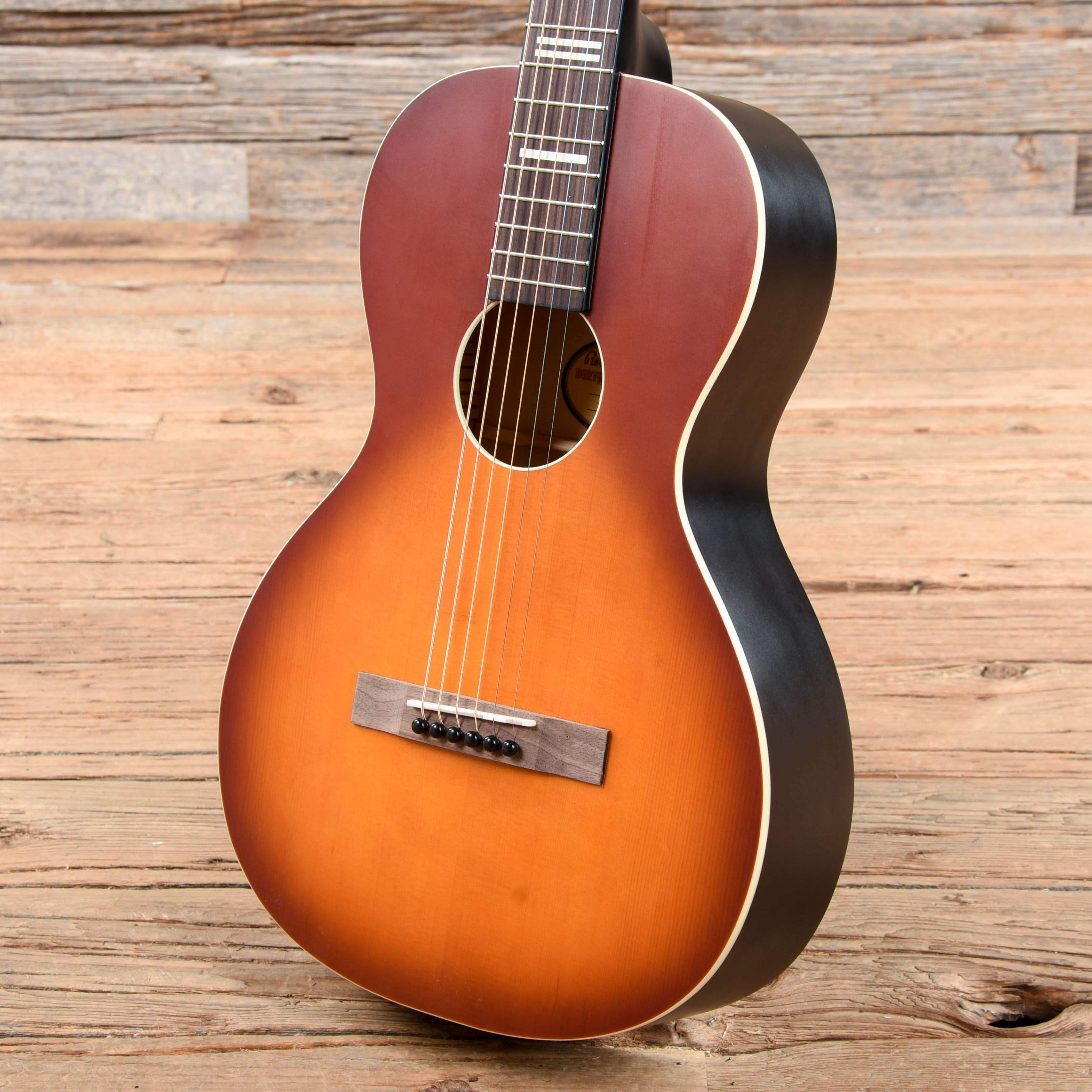 Recording King Dirty 30's Series 7 Parlor Tobacco Sunburst Acoustic Guitars / Parlor