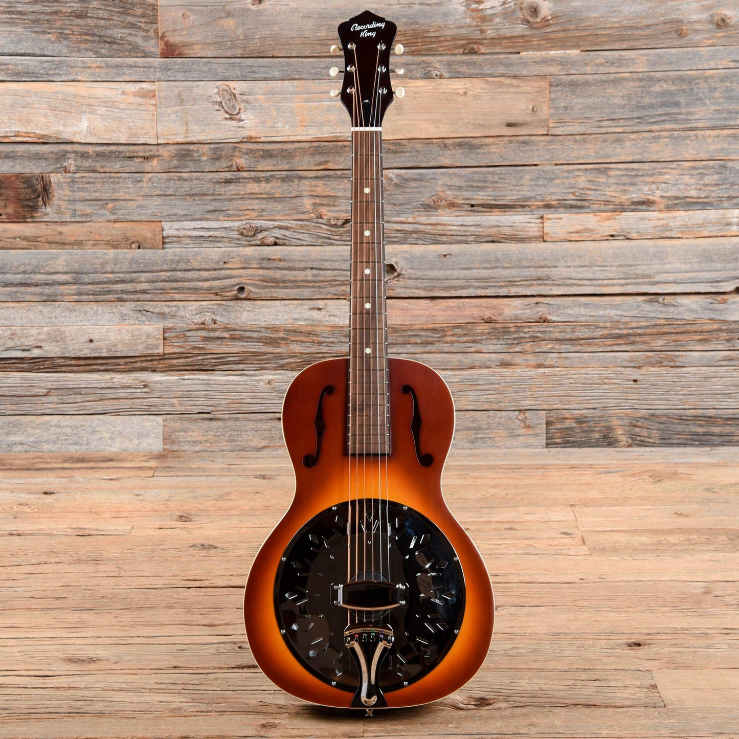 Recording King Dirty 30's Resonator Resonator Single 0 Tobacco Sunburst Acoustic Guitars / Resonator