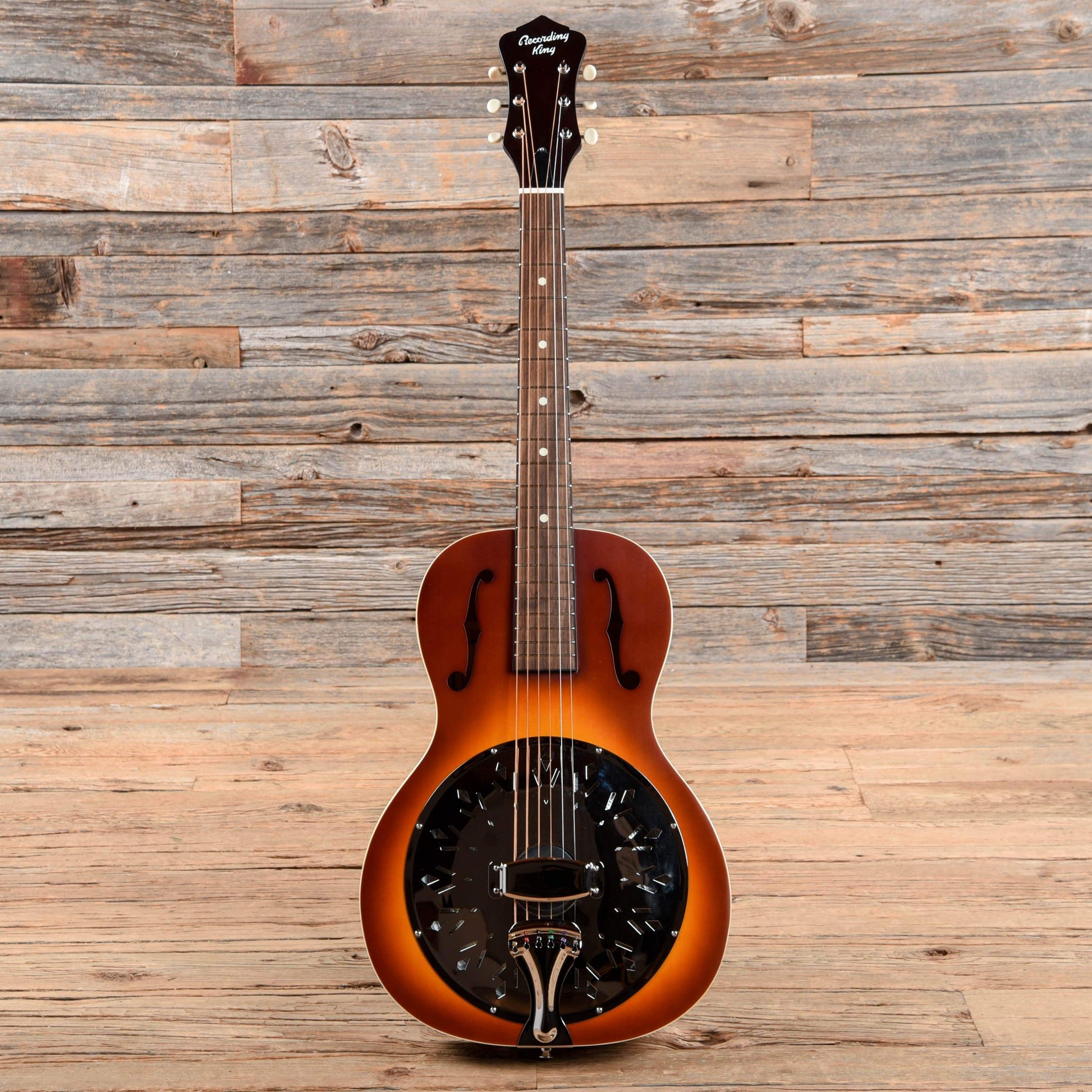 Recording King Dirty 30's Resonator Resonator Single 0 Tobacco Sunburst Acoustic Guitars / Resonator