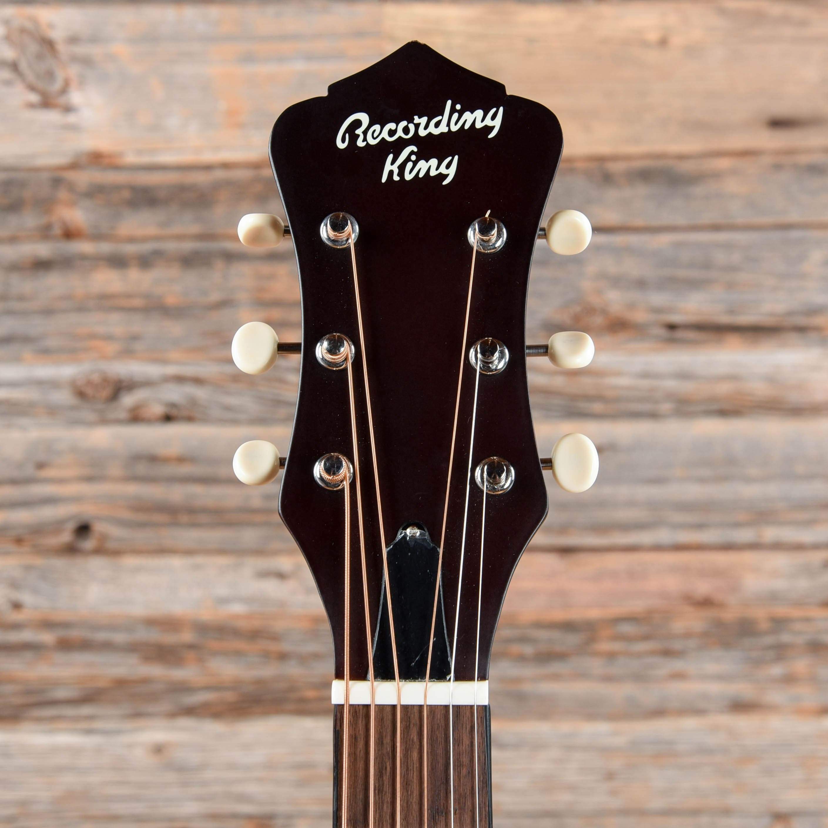 Recording King Dirty 30's Resonator Resonator Single 0 Tobacco Sunburst Acoustic Guitars / Resonator