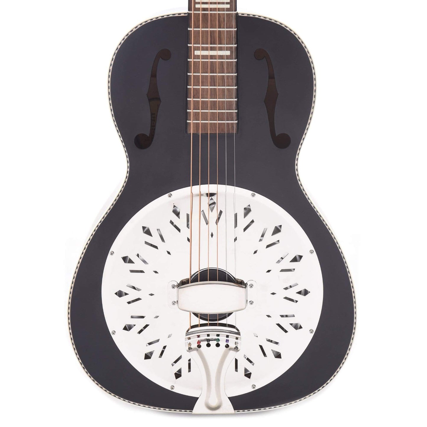 Recording King Dirty 30's Single-0 Resonator Matte Black Acoustic Guitars / Resonator