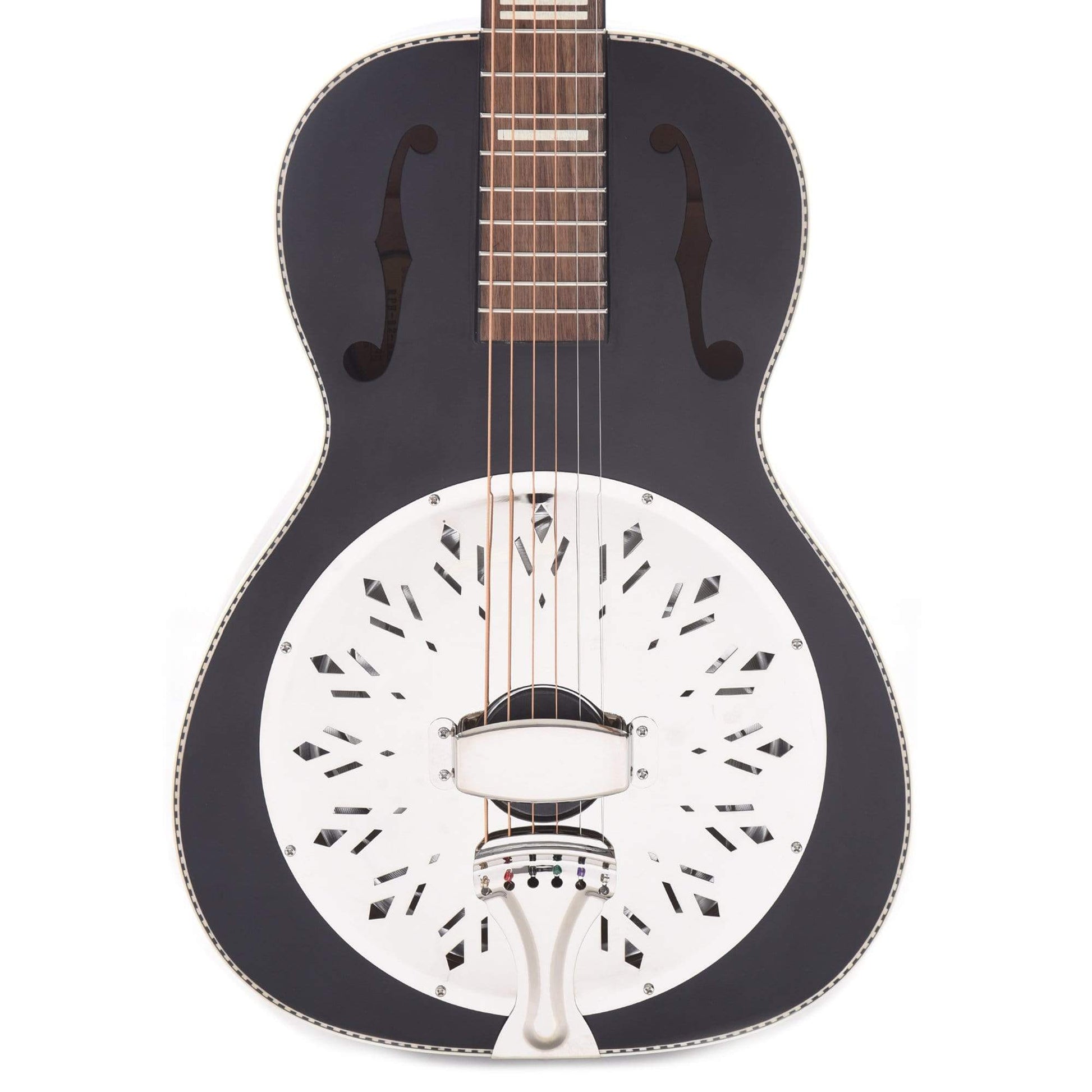 Recording King Dirty 30's Single-0 Resonator Matte Black Acoustic Guitars / Resonator