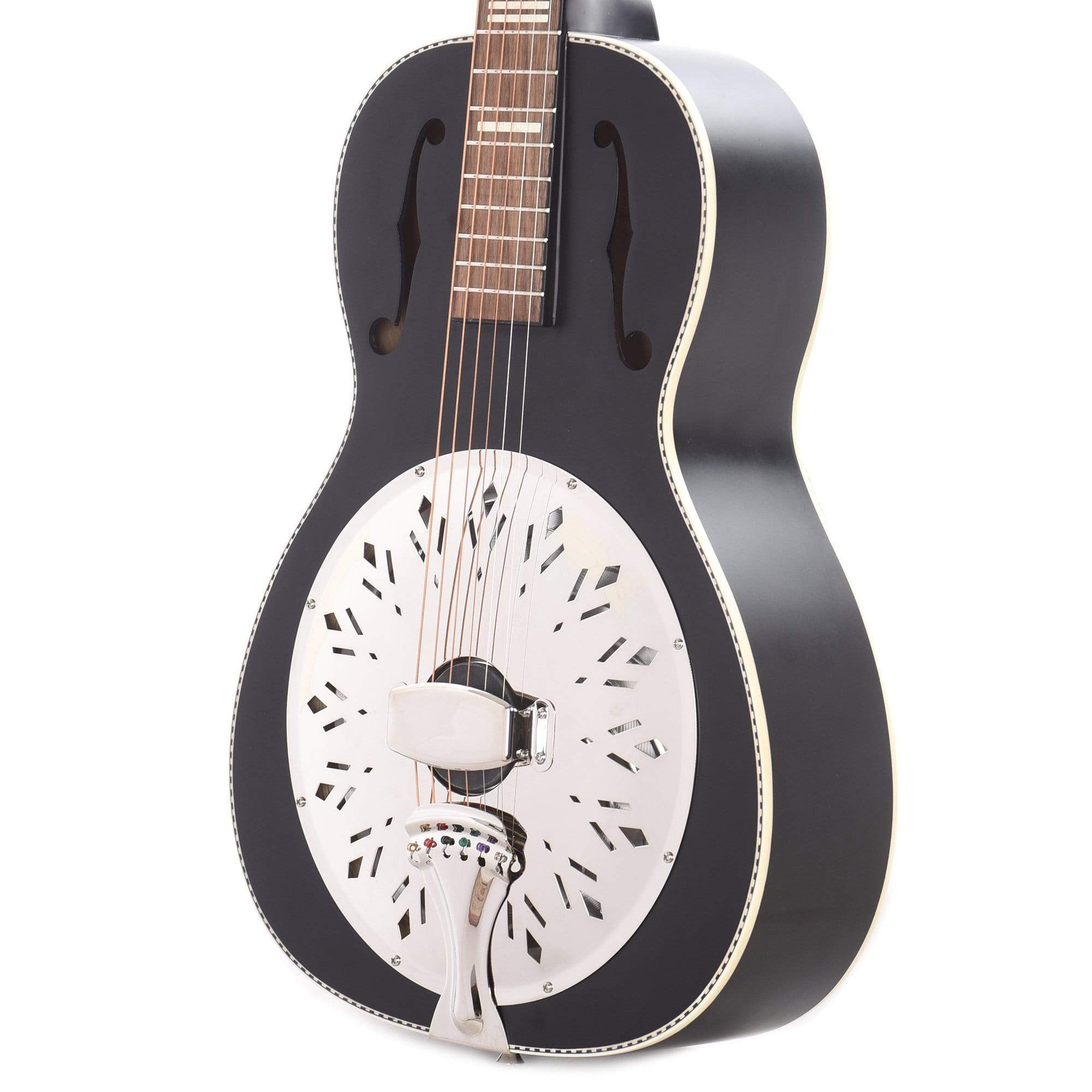 Recording King Dirty 30's Single-0 Resonator Matte Black Acoustic Guitars / Resonator