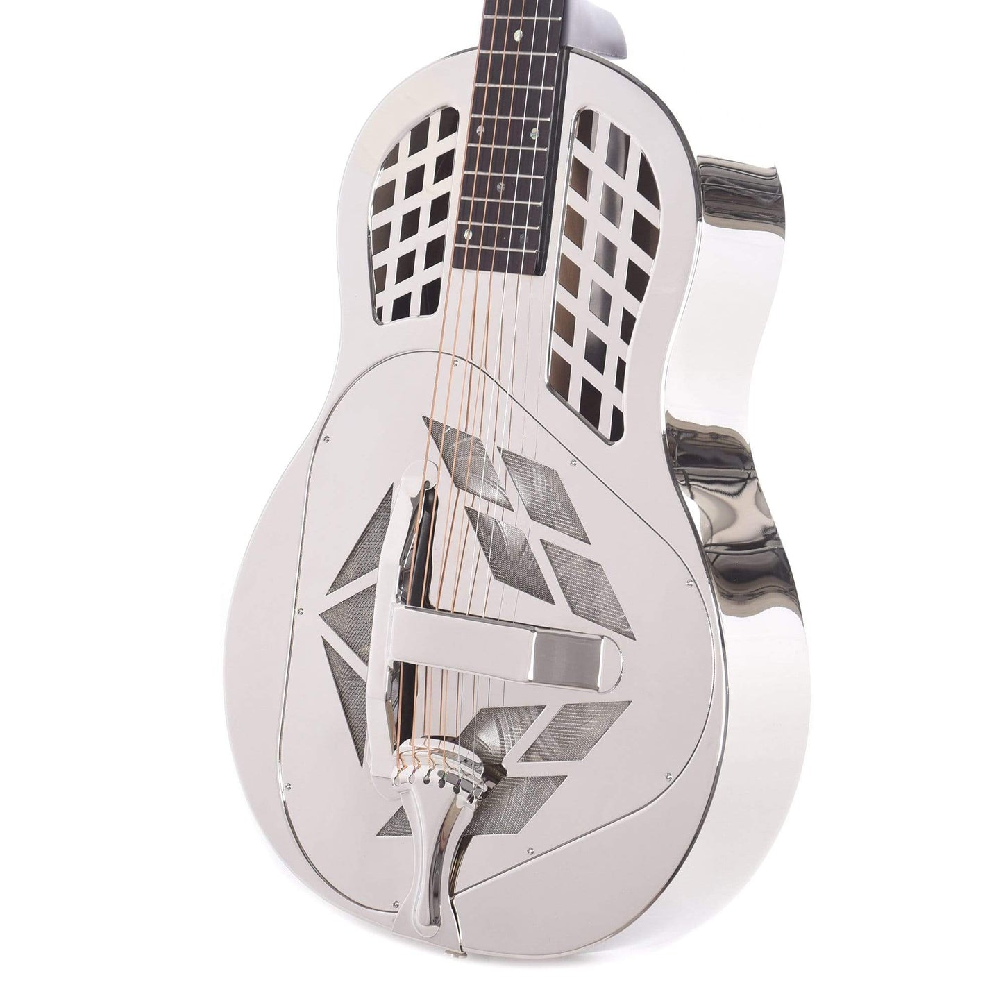 Recording King Tricone Metal Body Guitar w/Round Neck Acoustic Guitars / Resonator