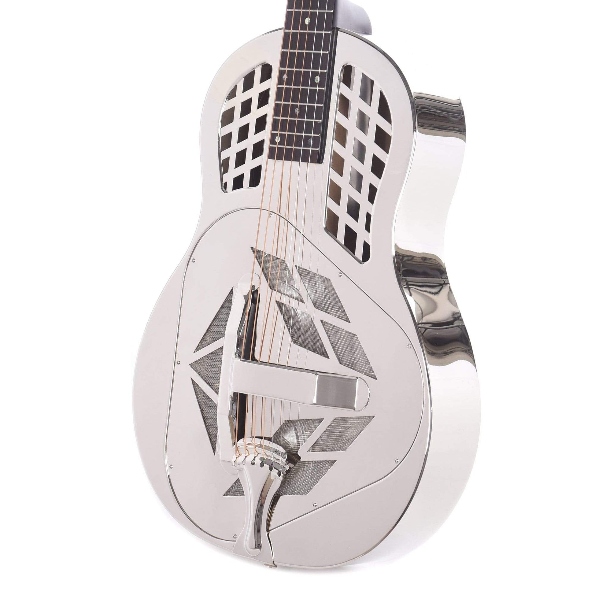 Recording King Tricone Metal Body Guitar w/Round Neck Acoustic Guitars / Resonator