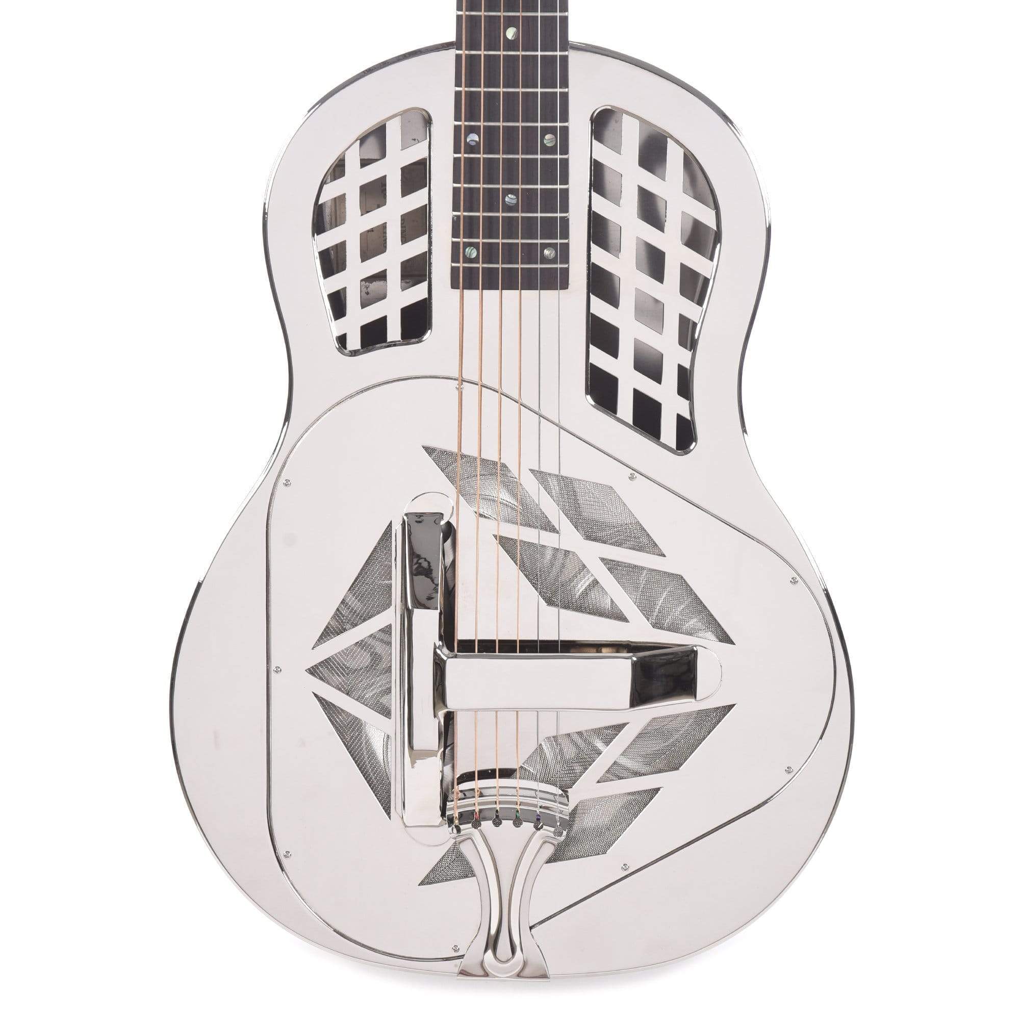 Recording King Tricone Metal Body Guitar w/Round Neck Acoustic Guitars / Resonator