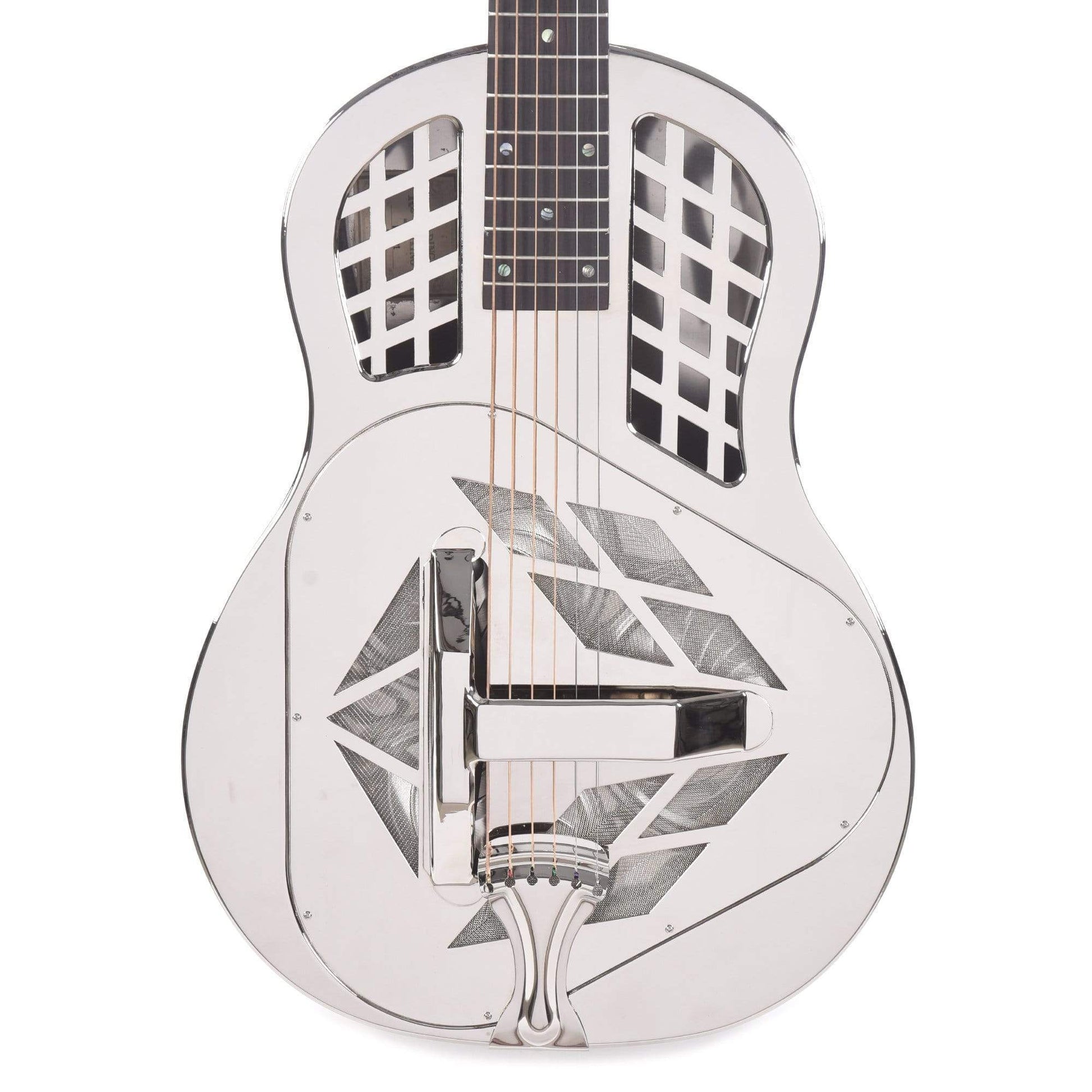 Recording King Tricone Metal Body Guitar w/Round Neck Acoustic Guitars / Resonator