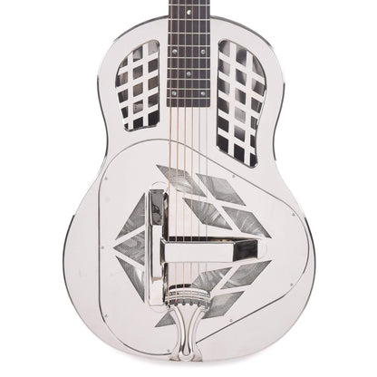 Recording King Tricone Metal Body Guitar w/Round Neck Acoustic Guitars / Resonator