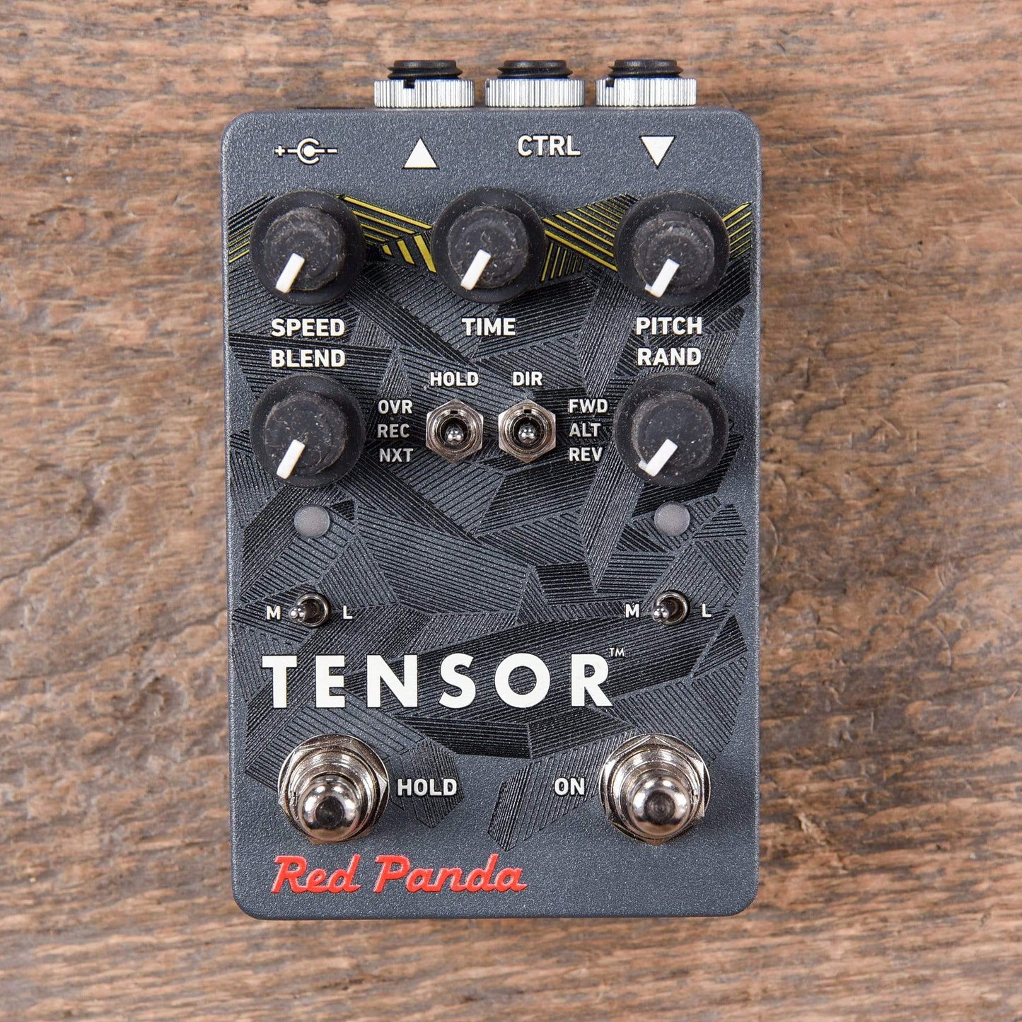 Red Panda Tensor Time Warp Pedal