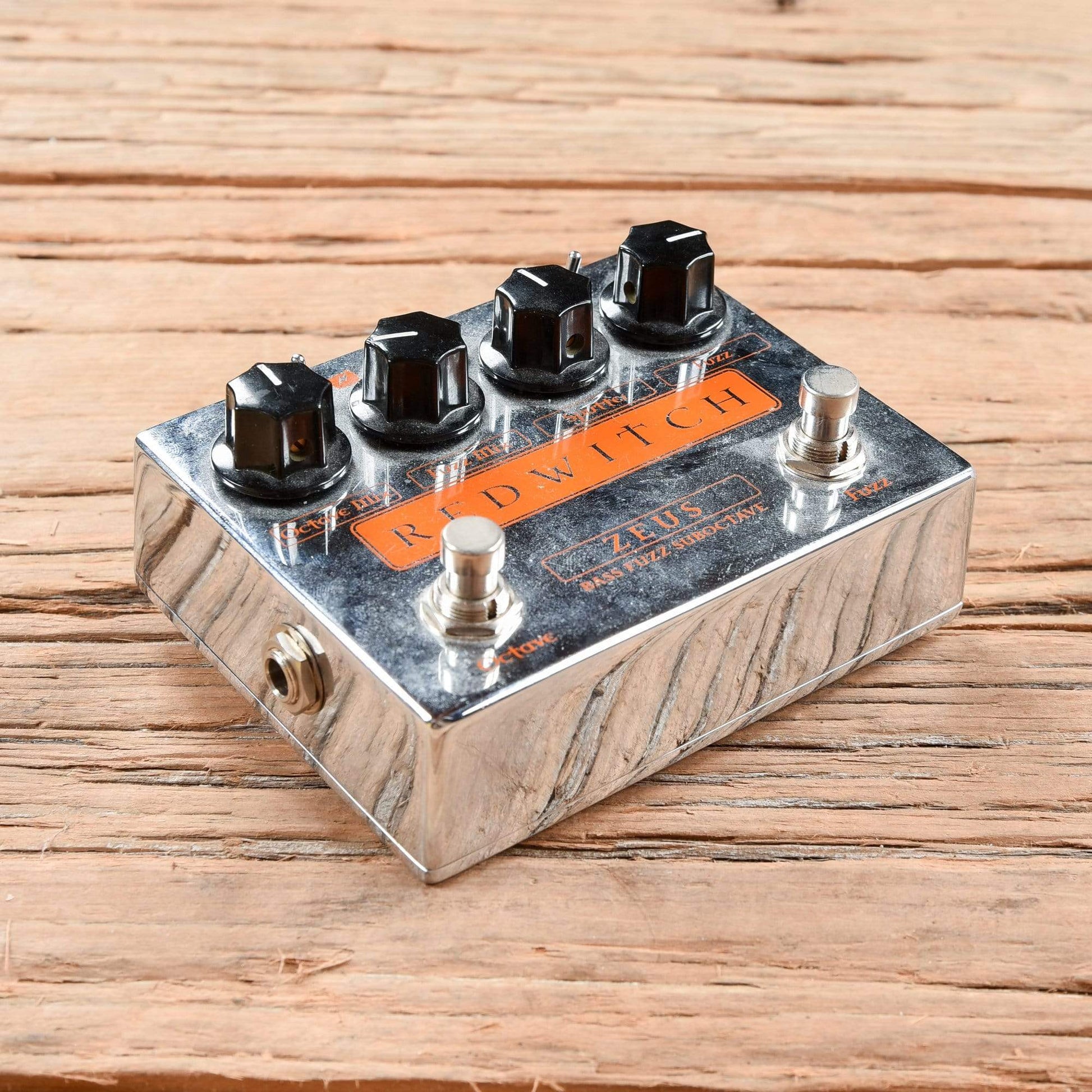 red witch pedals Red Witch Zeus Analog Bass Fuzz Suboctave Pedal – Chicago Music Exchange