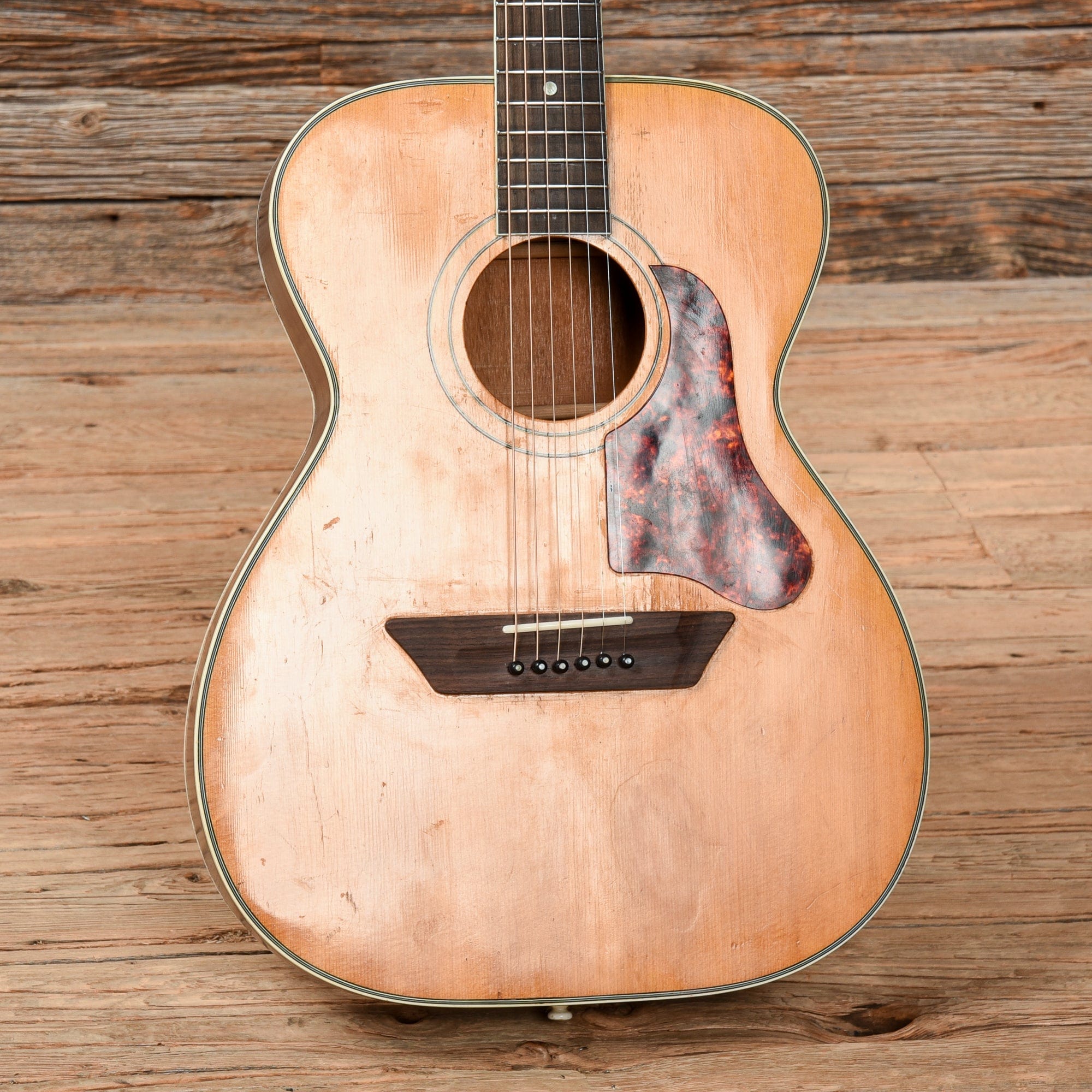 Regal H1203 Natural 1960s Acoustic Guitars / Concert