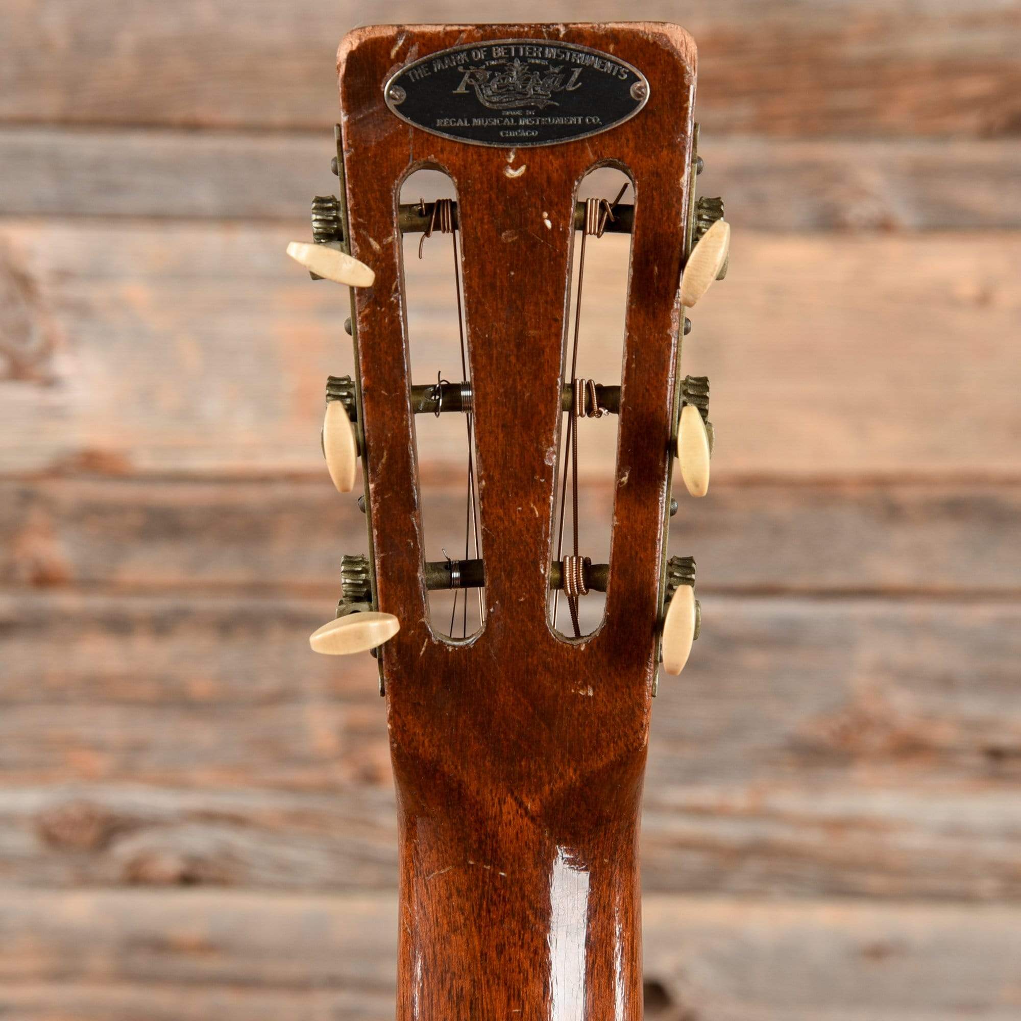 Regal Style 4 Natural Acoustic Guitars / Concert