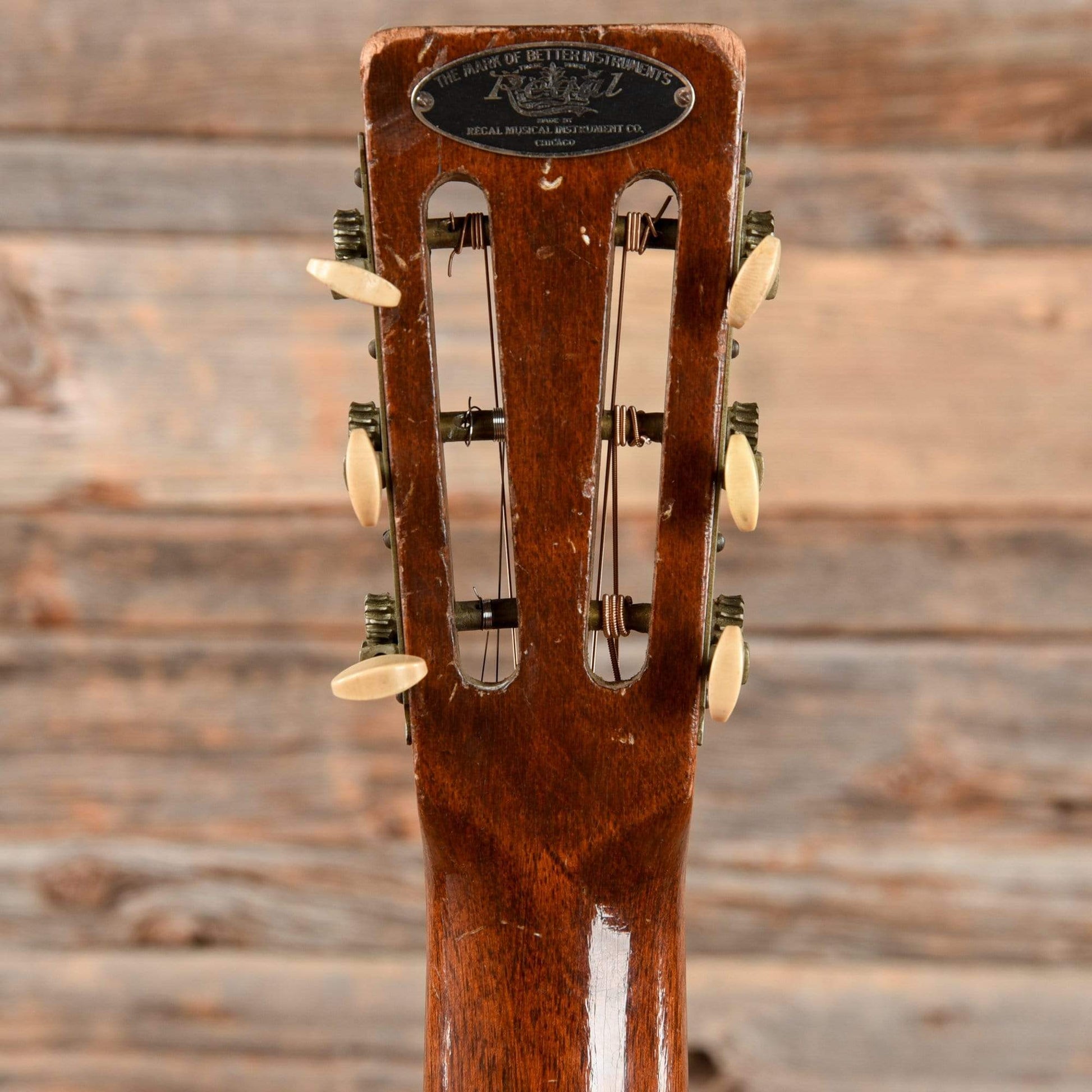 Regal Style 4 Natural Acoustic Guitars / Concert