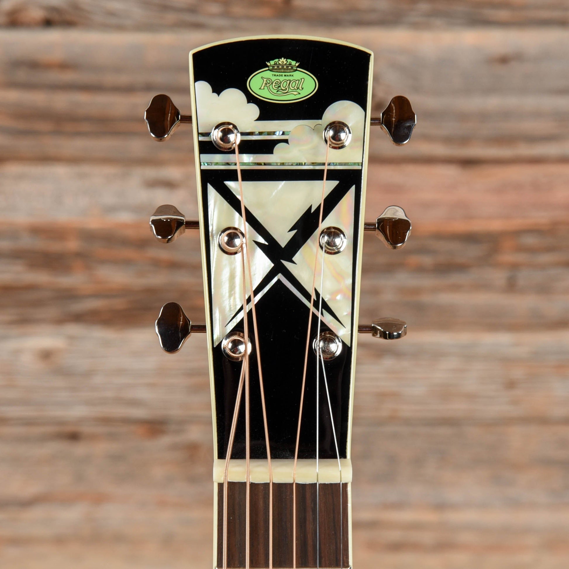 Regal RD-52 Square Neck Resonator Transparent Black Acoustic Guitars / Resonator