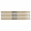 Regal Tip 7A Hickory Wood Tip Drum Sticks (3 Pair Bundle) Drums and Percussion / Parts and Accessories / Drum Sticks and Mallets
