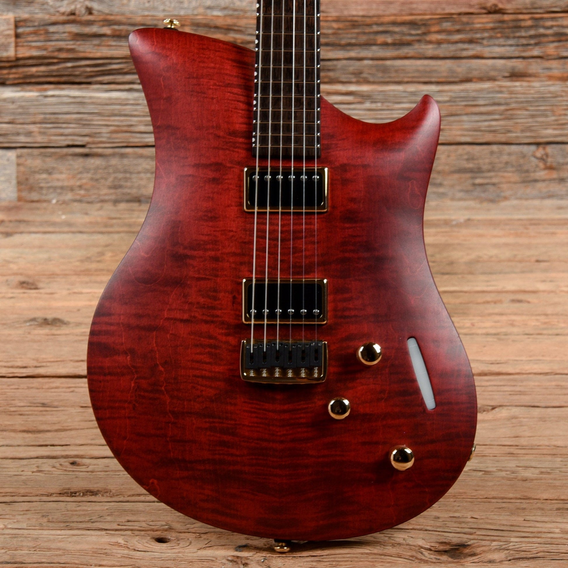 Relish Jane w/Gold Hardware (Previously Owned by Isaiah Sharkey) Bordeaux Electric Guitars / Semi-Hollow