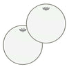 Remo 14" Ambassador Hazy Snare Side Drumhead (2 Pack Bundle) Accessories / Cables