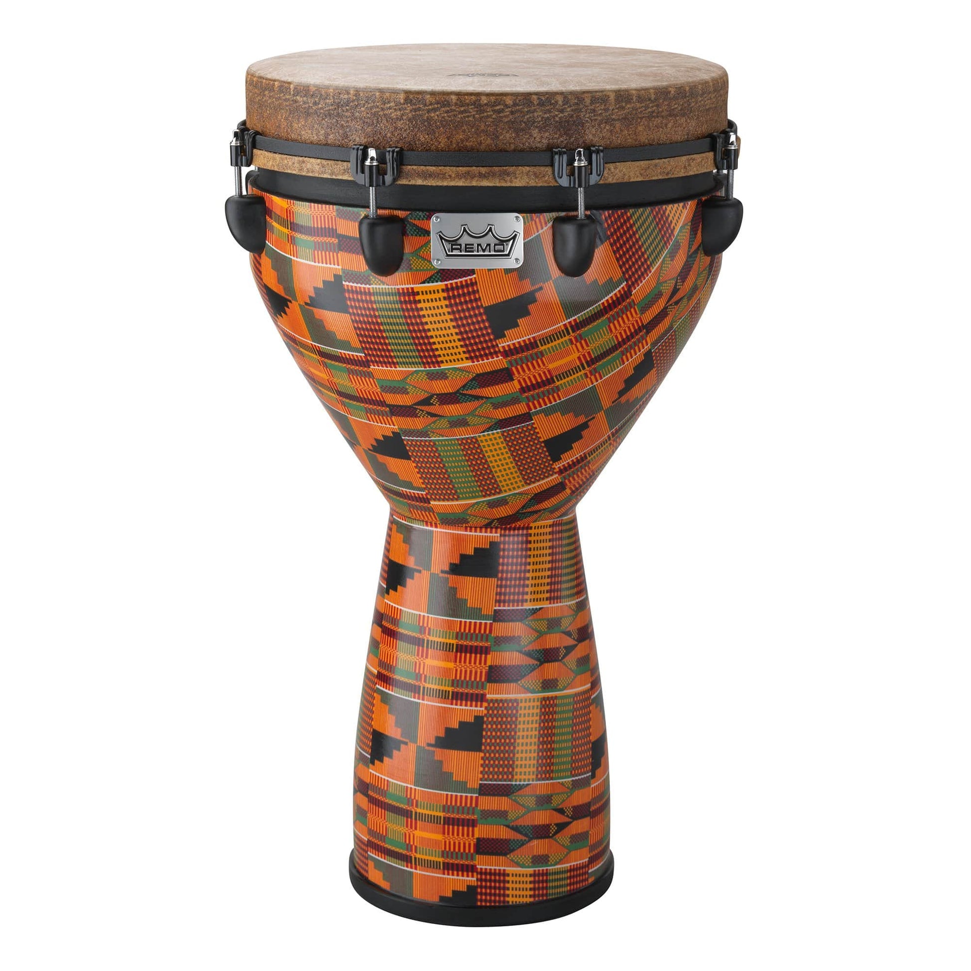 Remo 14 Inch Key Tuned Kinte Cloth Djembe Drums and Percussion / Hand Drums / Djembes