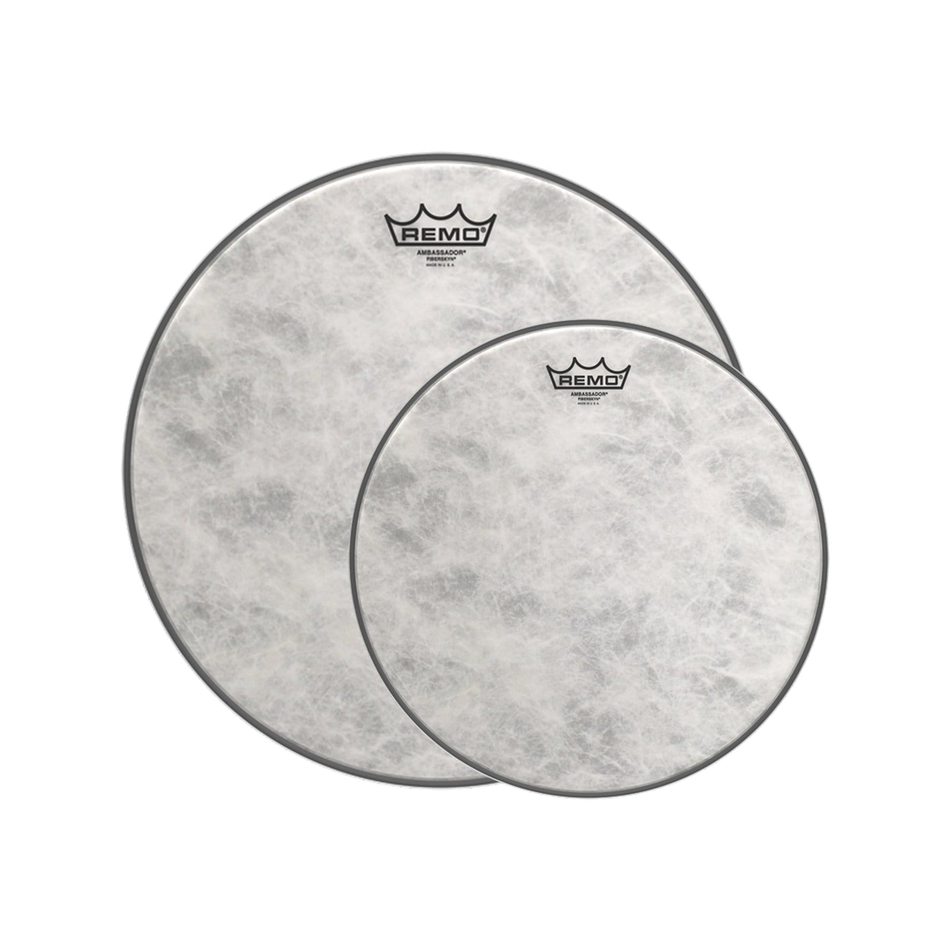 Remo 10/12/14" Ambassador Fiberskyn Drumhead (3 Pack Bundle) Drums and Percussion / Parts and Accessories / Heads