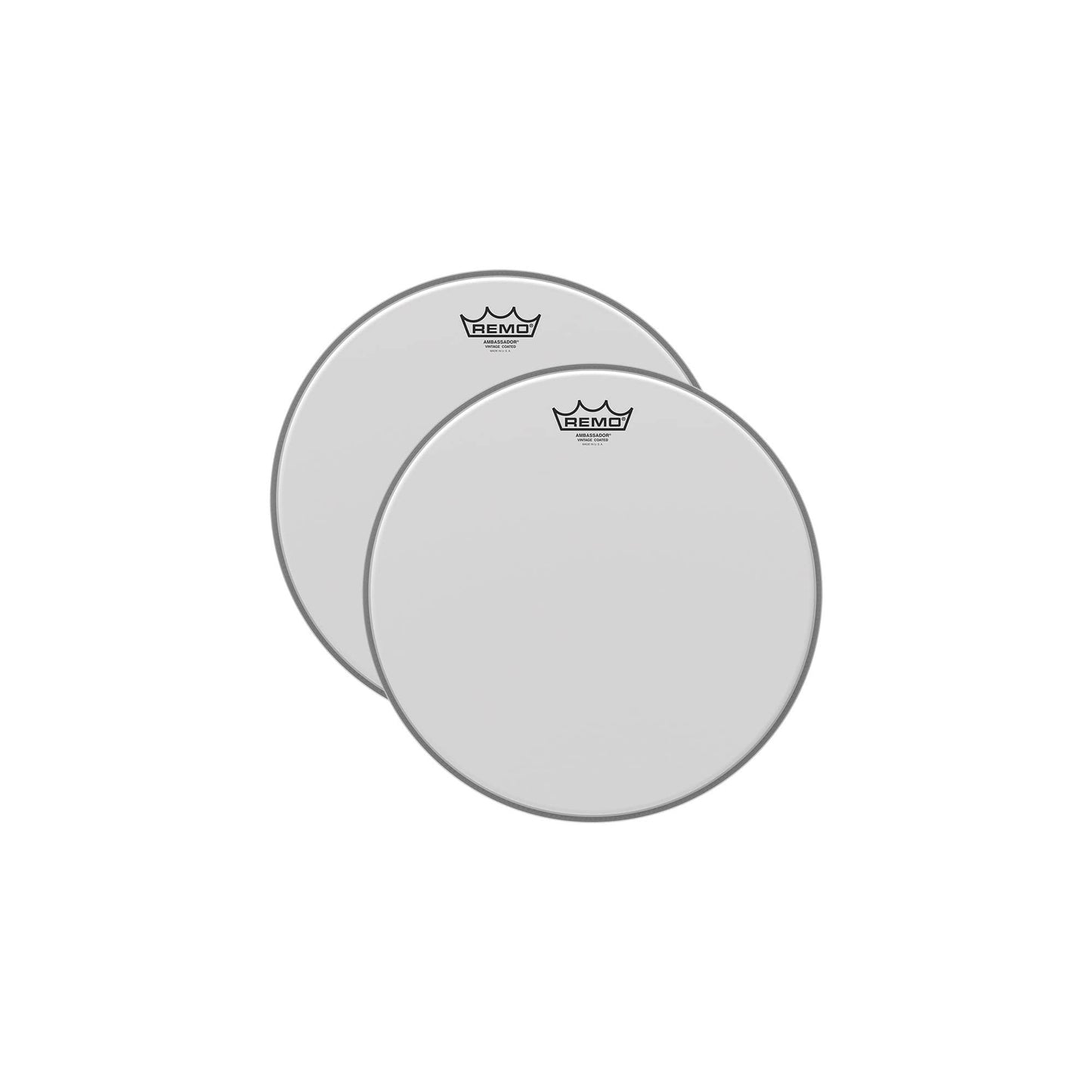 Remo 10" Ambassador Vintage Coated Drumhead (2 Pack Bundle) Drums and Percussion / Parts and Accessories / Heads