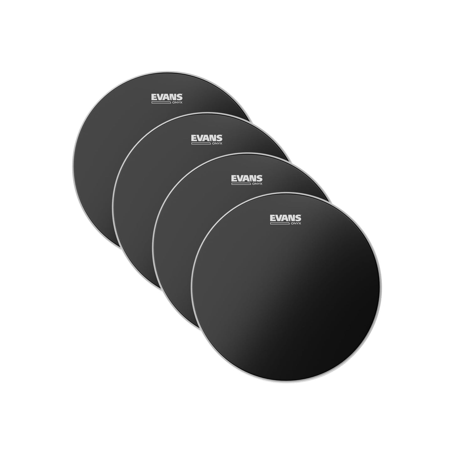 Remo 10" Emperor Ebony Drumhead (4 Pack Bundle) Drums and Percussion / Parts and Accessories / Heads