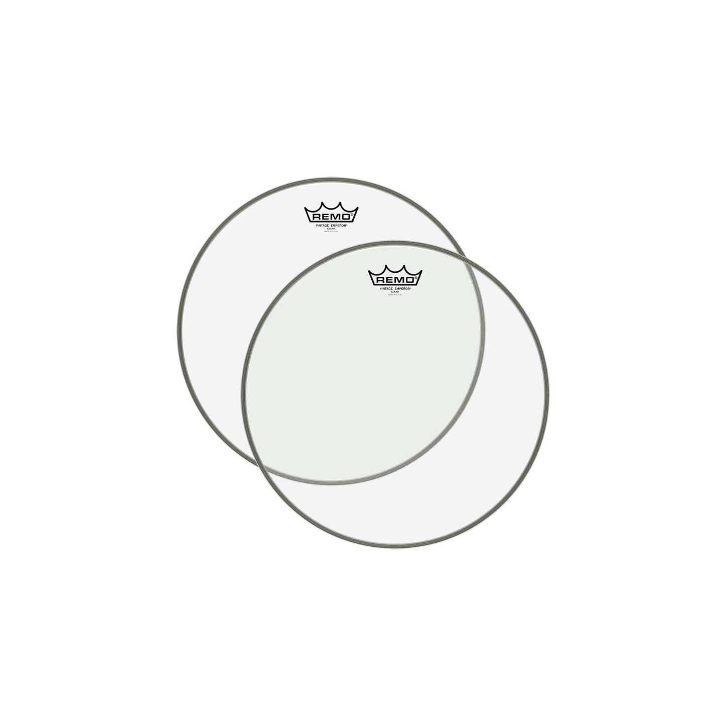 Remo 10" Emperor Vintage Clear Drumhead (2 Pack Bundle) Drums and Percussion / Parts and Accessories / Heads