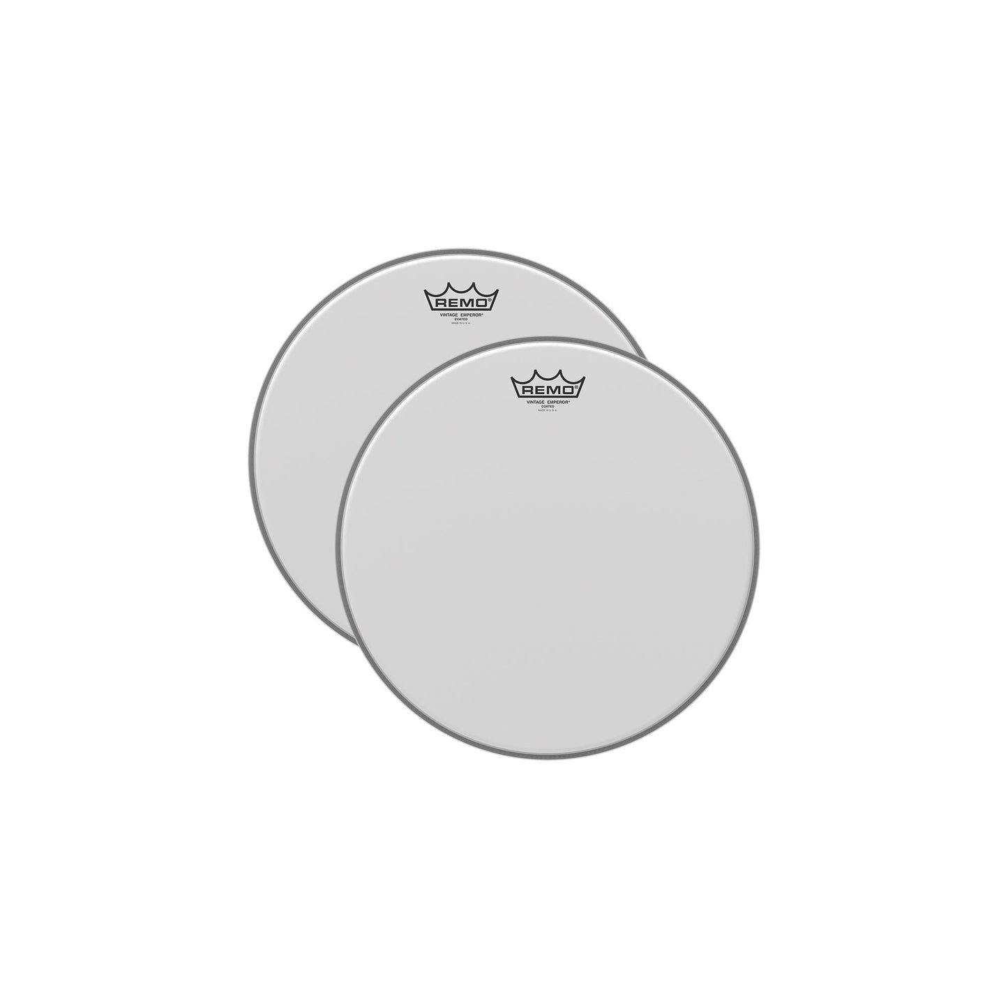 Remo 10" Emperor Vintage Coated Drumhead (2 Pack Bundle) Drums and Percussion / Parts and Accessories / Heads