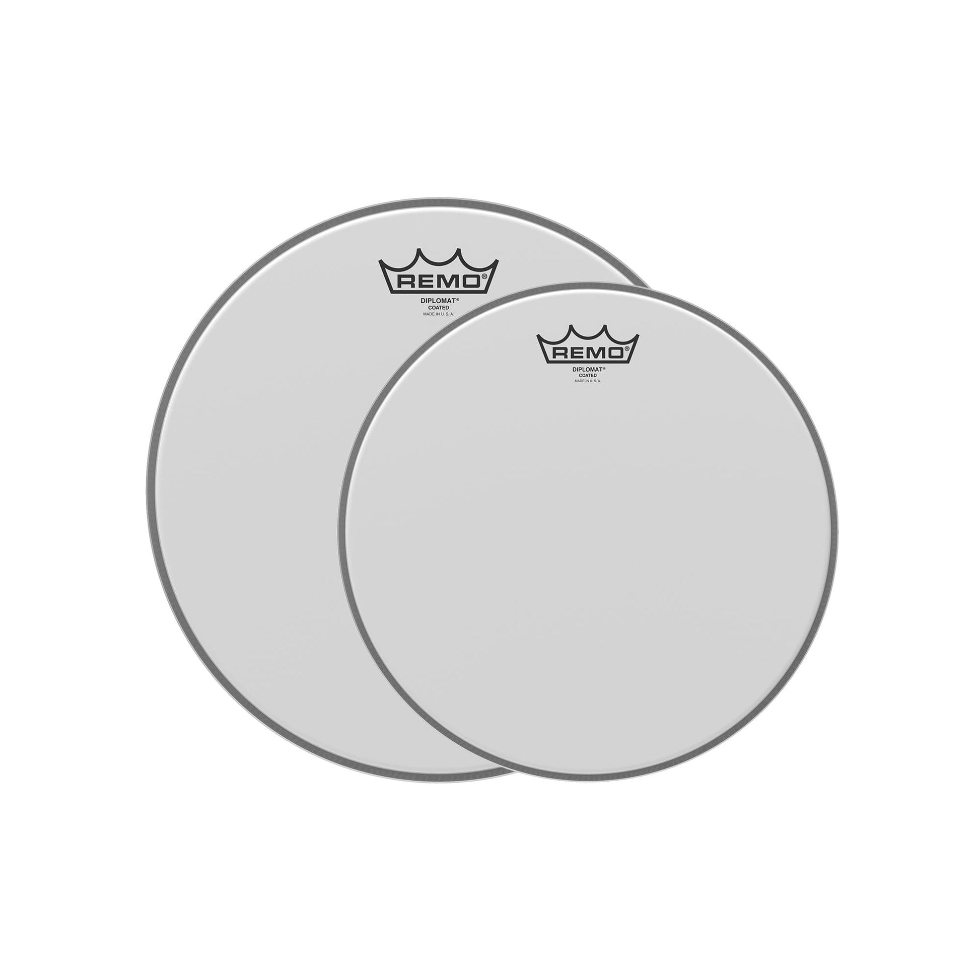 Remo 12/14" Diplomat Coated Drumhead Bundle (2 Pack Bundle) Drums and Percussion / Parts and Accessories / Heads