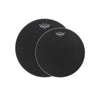 Remo 12/14" Emperor Black Suede Drumhead (2 Pack Bundle) Drums and Percussion / Parts and Accessories / Heads