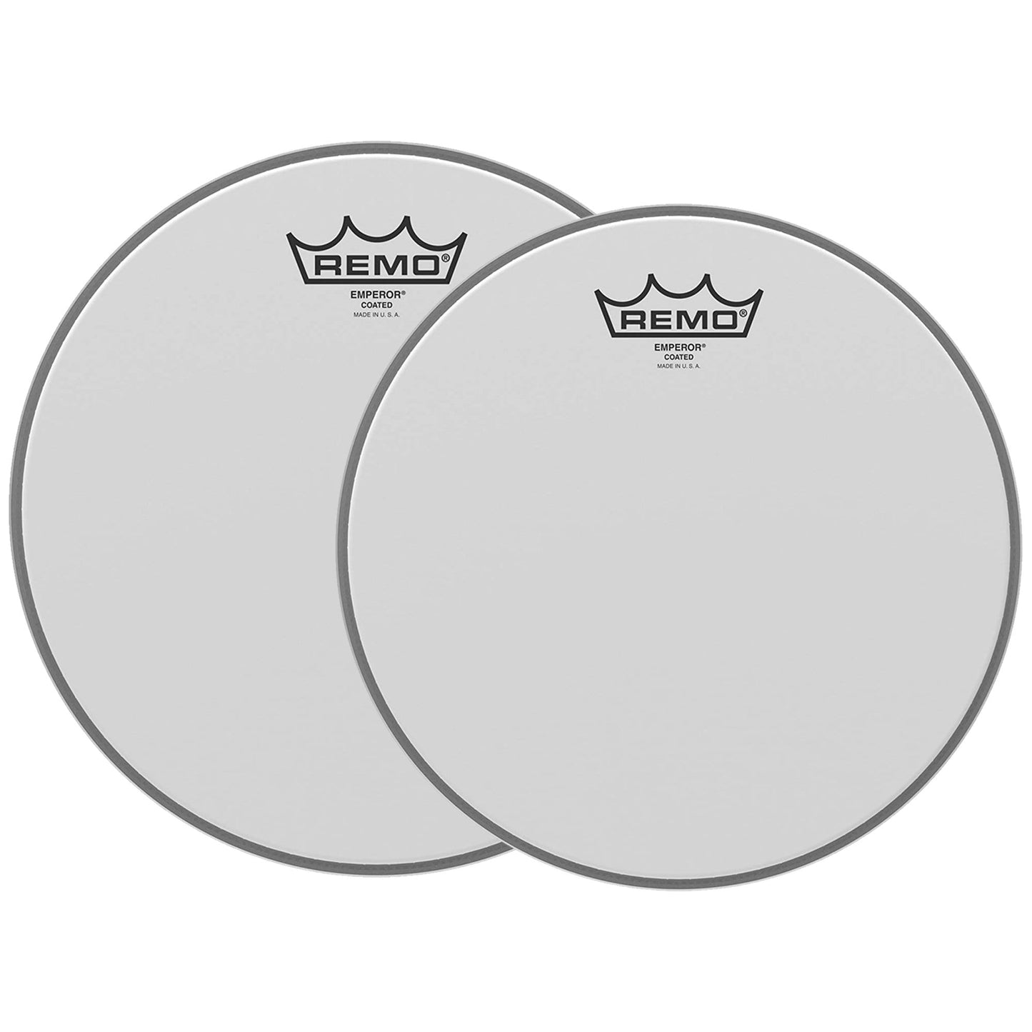 Remo 12/14" Emperor Coated Drumhead (2 Pack Bundle) Drums and Percussion / Parts and Accessories / Heads