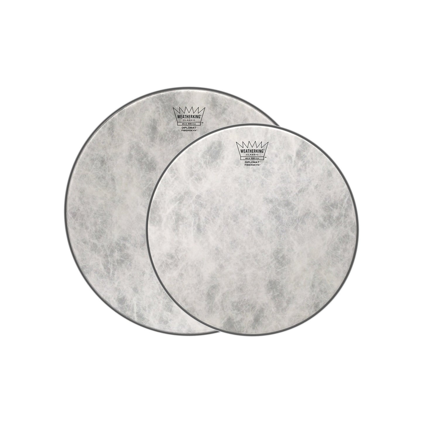 Remo 12/14" Fiberskyn Diplomat Classic Drumhead (2 Pack Bundle) Drums and Percussion / Parts and Accessories / Heads