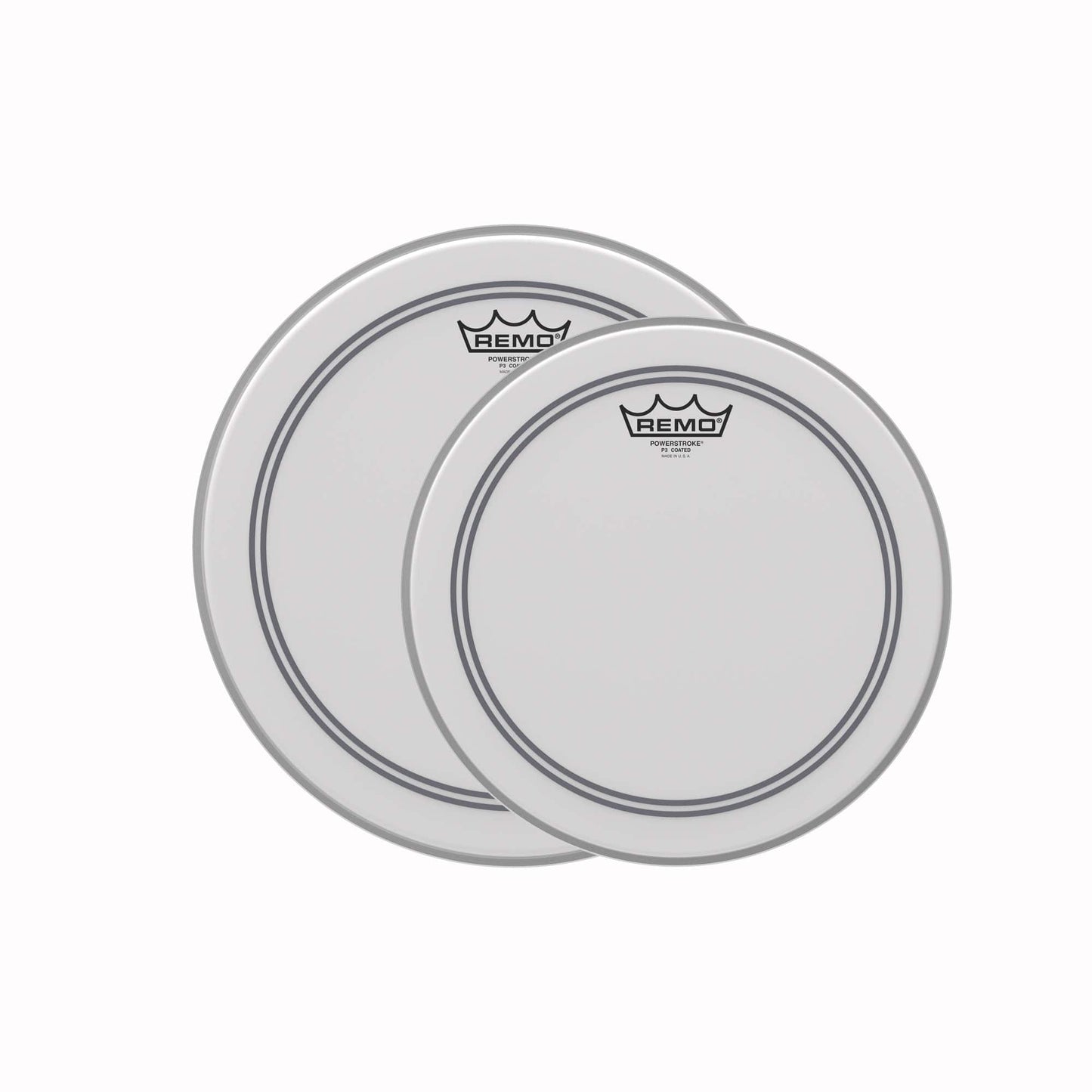 Remo 12/14" Powerstroke 3 Coated Drumhead (2 Pack Bundle) Drums and Percussion / Parts and Accessories / Heads