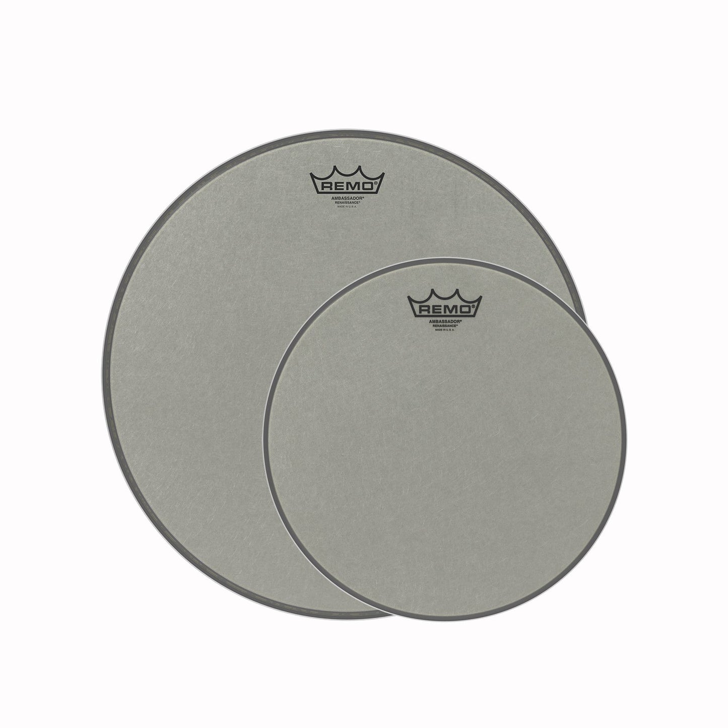 Remo 12/16" Ambassador Renaissance Drumhead (2 Pack Bundle) Drums and Percussion / Parts and Accessories / Heads