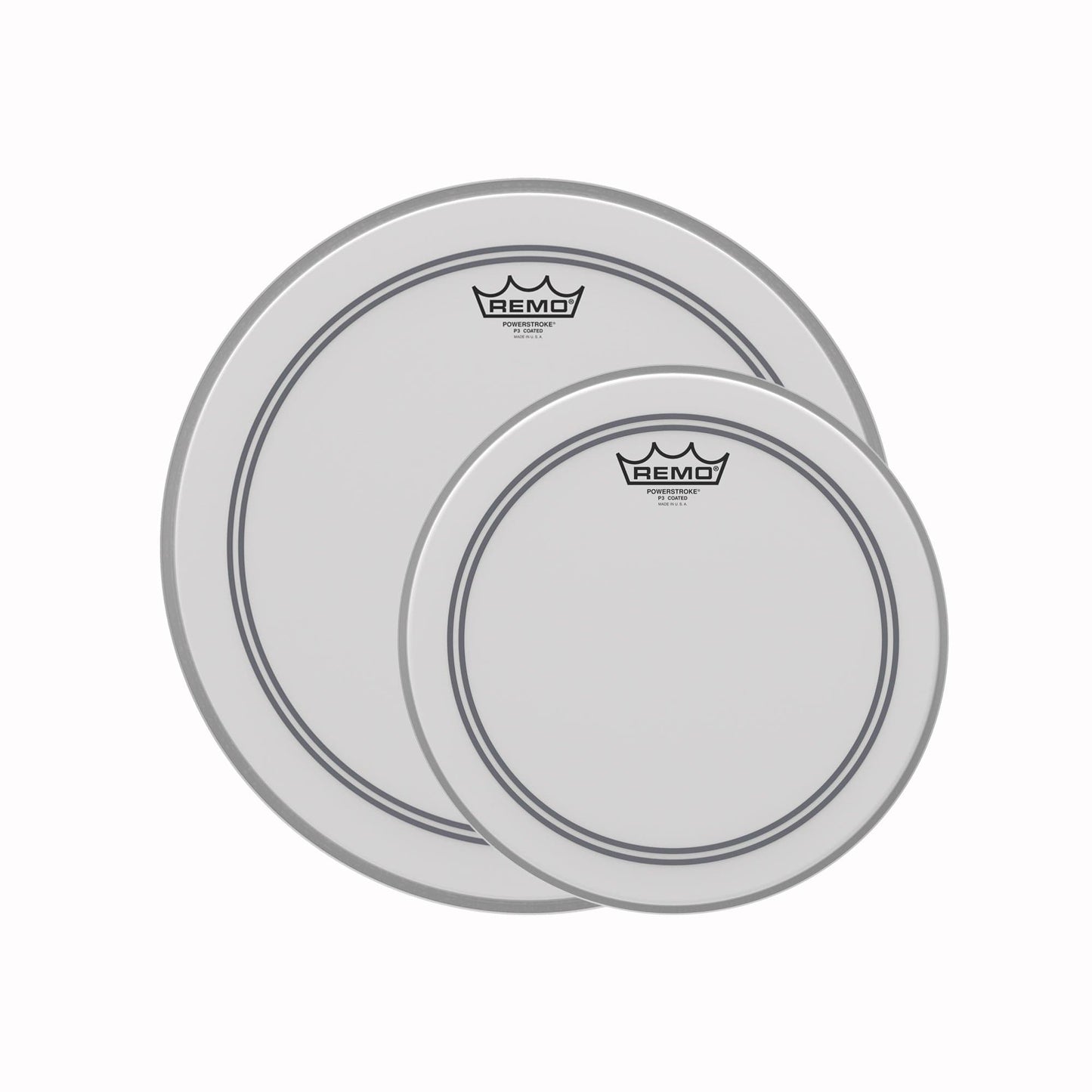 Remo 12/16" Powerstroke 3 Coated Drumhead (2 Pack Bundle) Drums and Percussion / Parts and Accessories / Heads