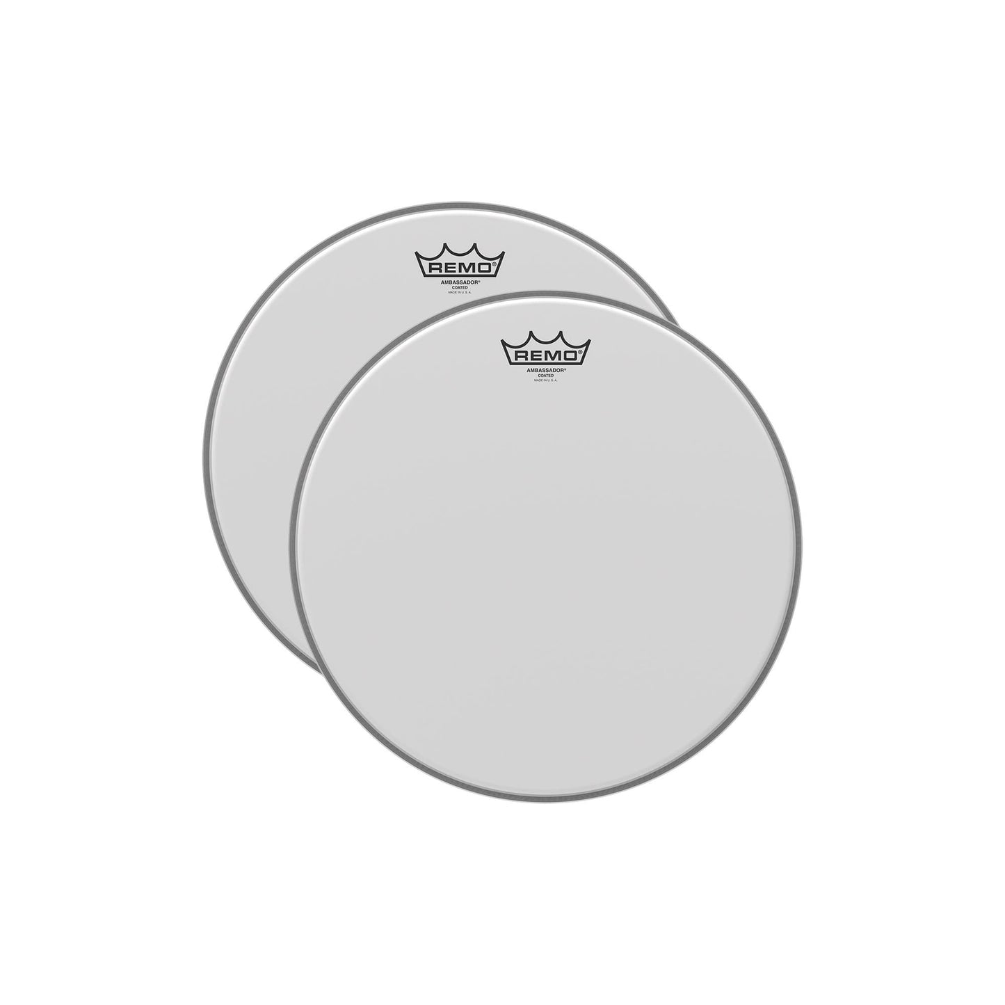 Remo 12" Ambassador Coated Drumhead (2 Pack Bundle) Drums and Percussion / Parts and Accessories / Heads