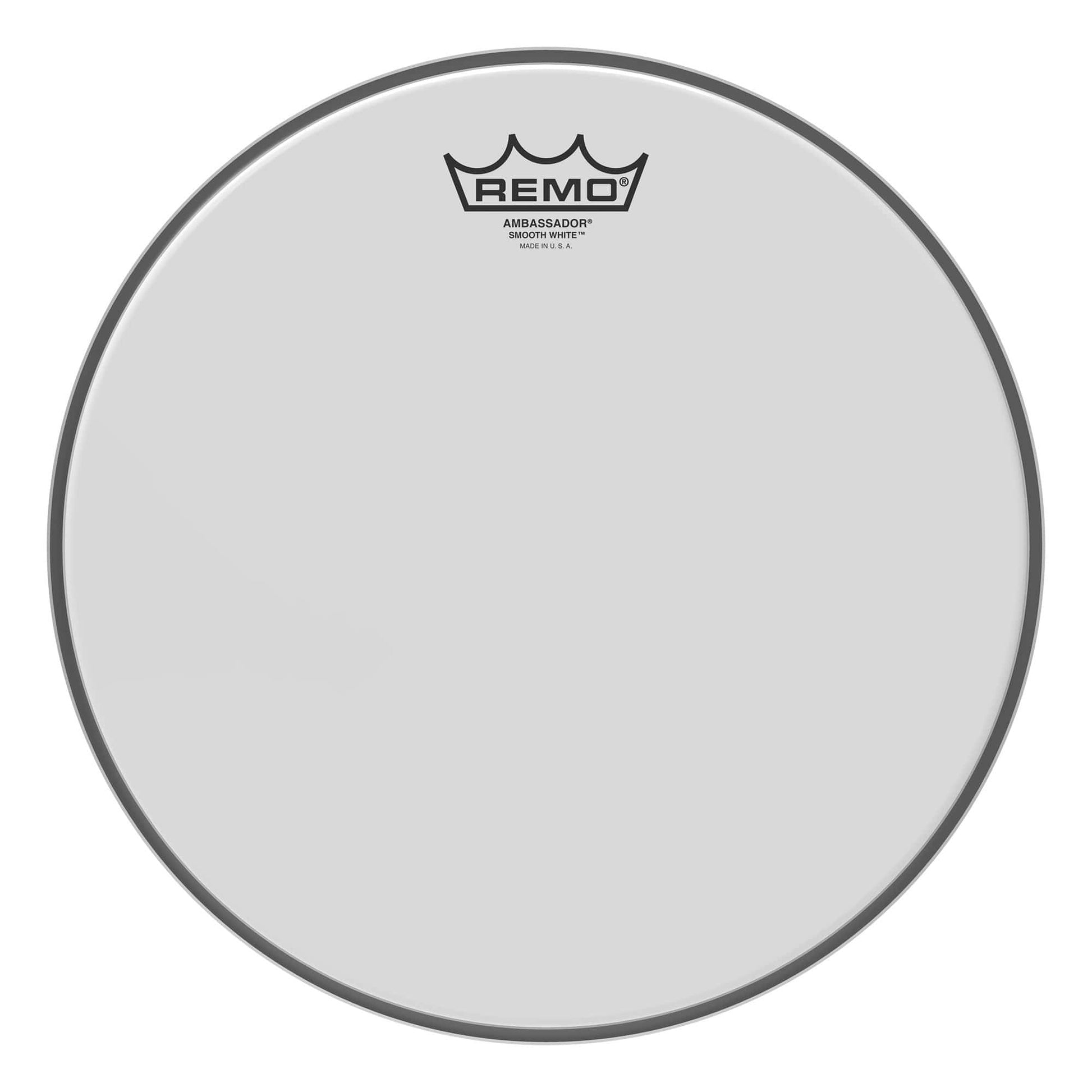 Remo 12" Ambassador Smooth White Drumhead Drums and Percussion / Parts and Accessories / Heads