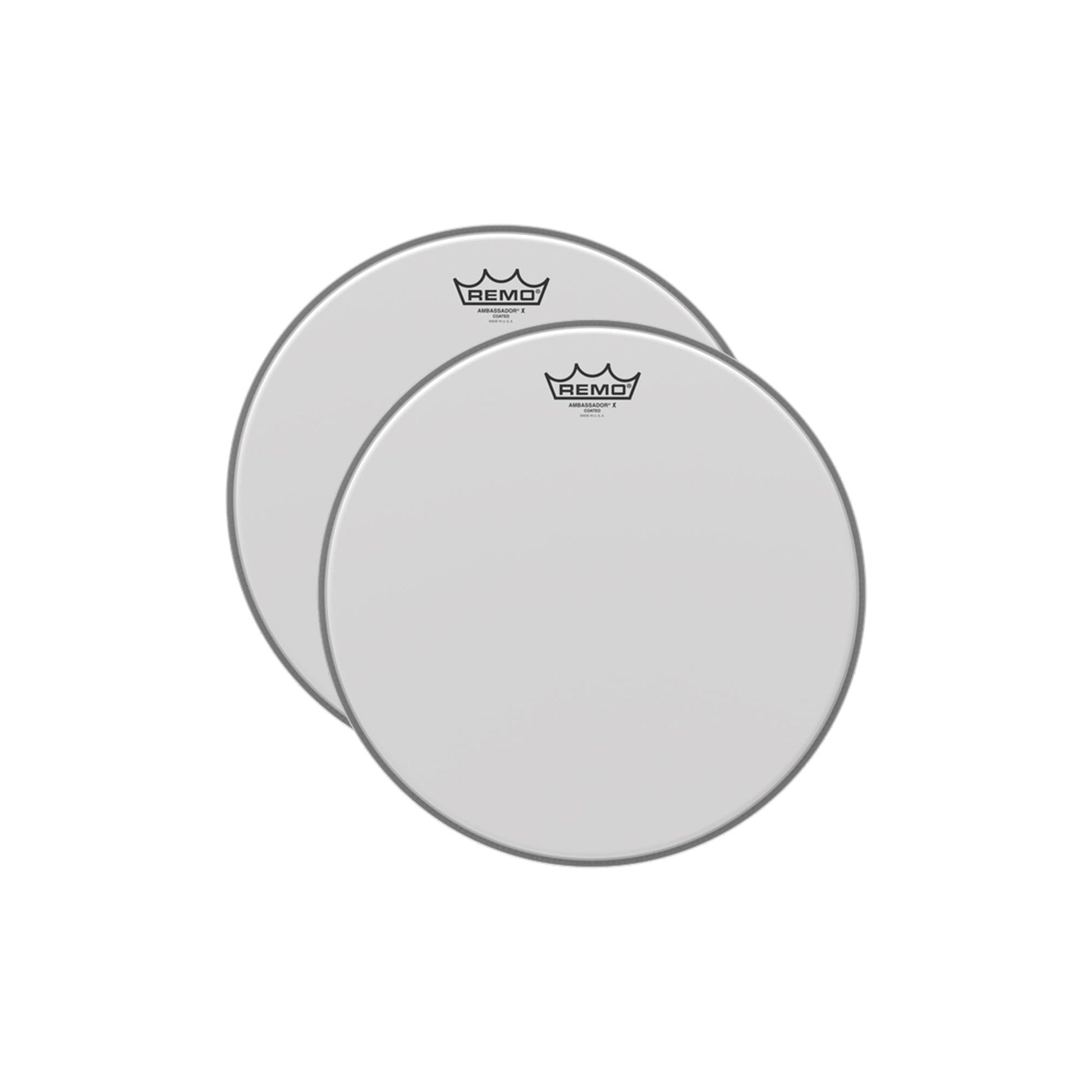Remo 12" Ambassador X Coated Drumhead (2 Pack Bundle) Drums and Percussion / Parts and Accessories / Heads