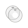 Remo 12" Controlled Sound Clear Drumhead w/Top White Dot (2 Pack Bundle) Drums and Percussion / Parts and Accessories / Heads