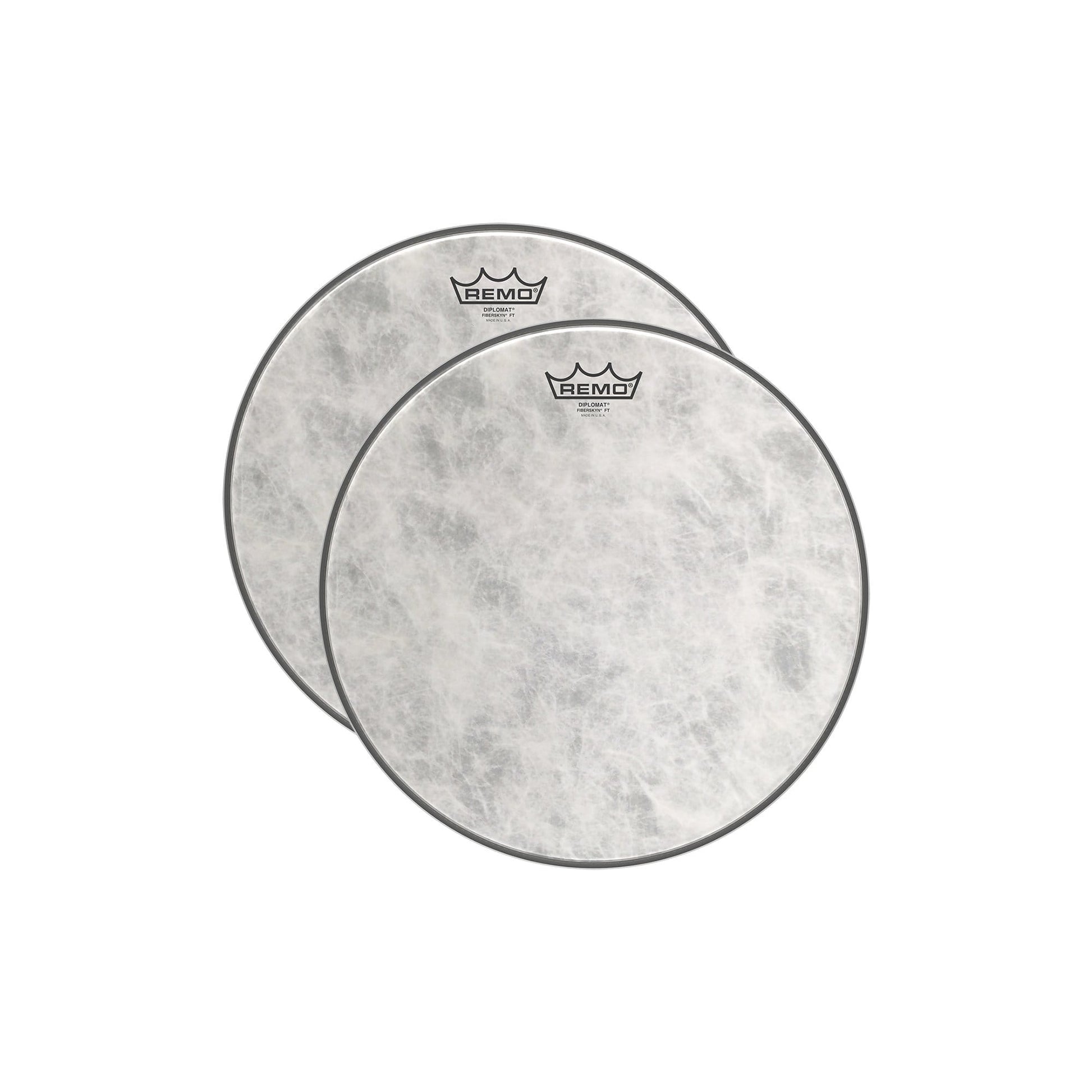 Remo 12" Diplomat Fiberskyn Classic Drumhead (2 Pack Bundle) Drums and Percussion / Parts and Accessories / Heads