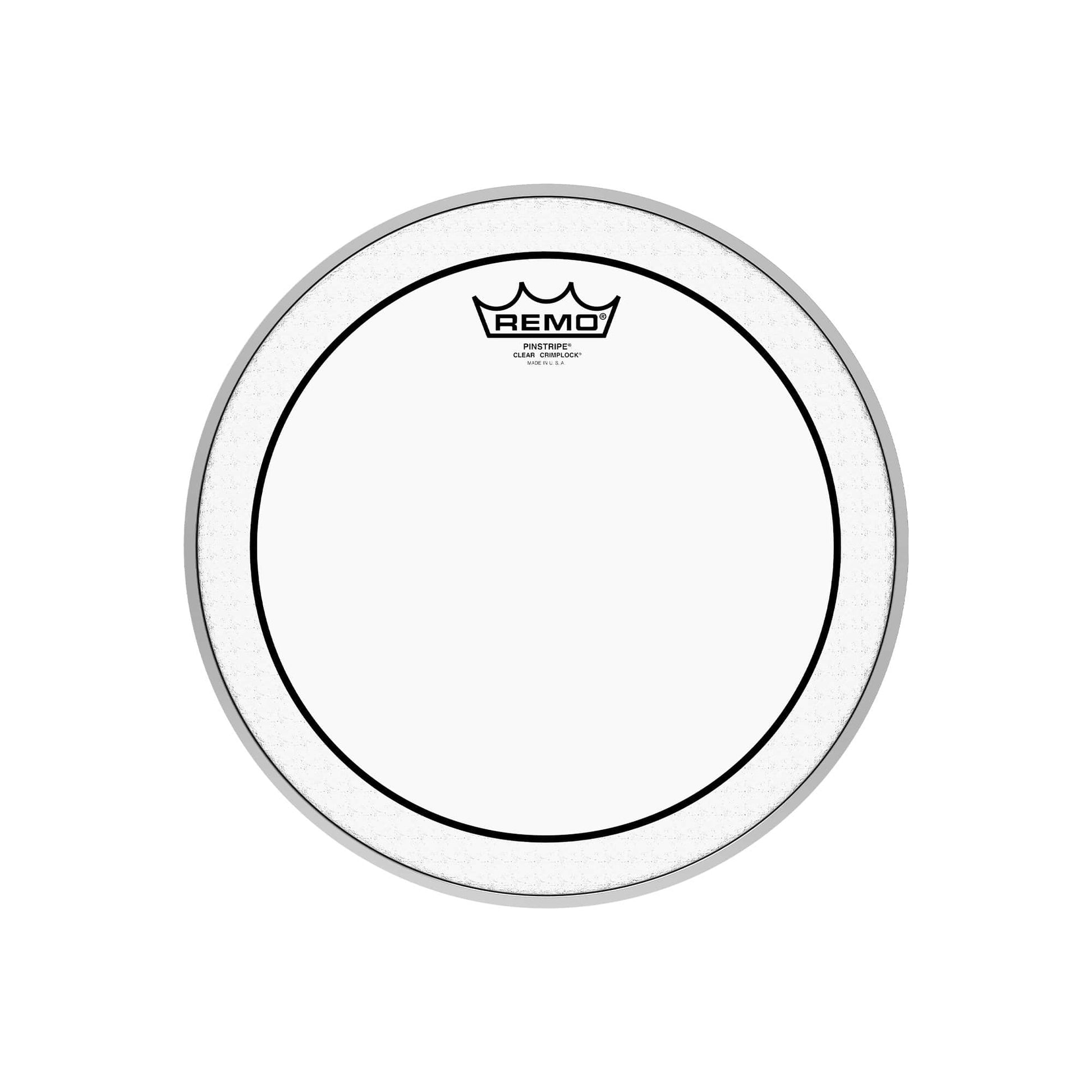 Remo 12" Pinstripe Crimplock Clear Tenor Drumhead Drums and Percussion / Parts and Accessories / Heads