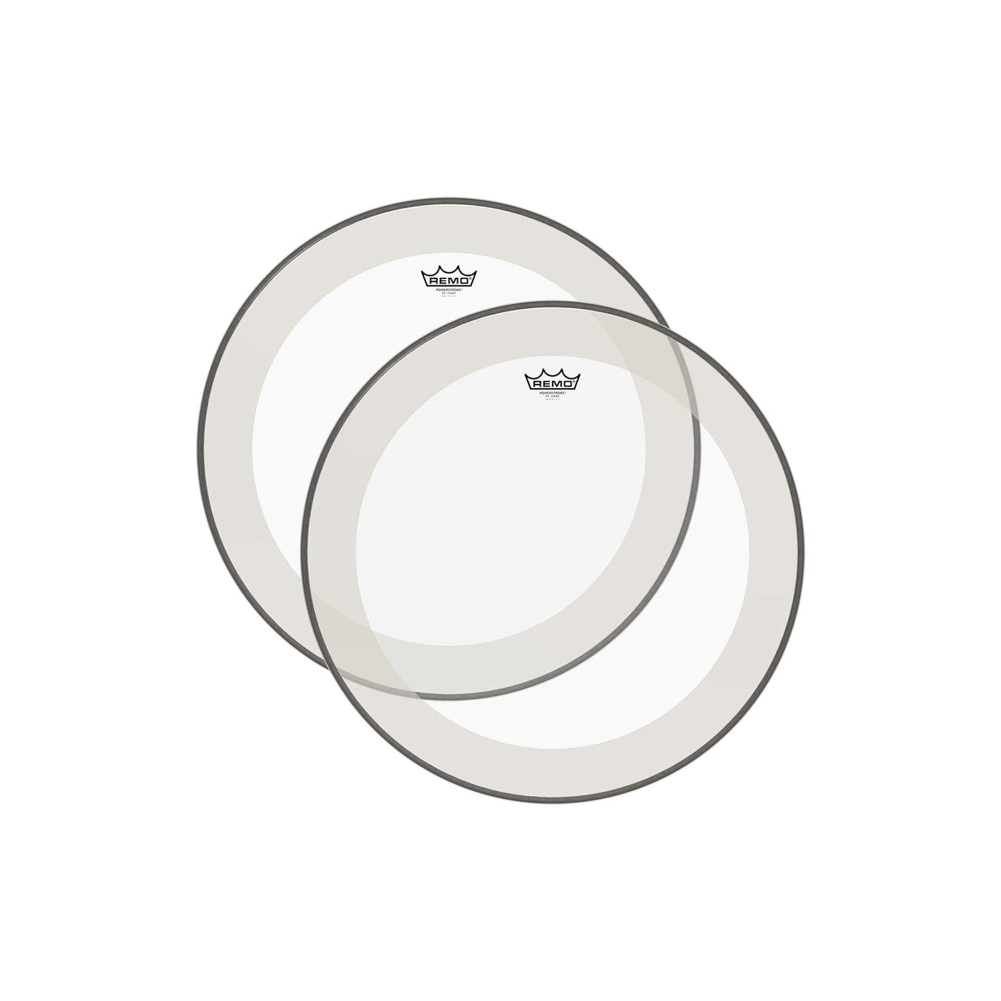 Remo 12" Powerstroke P4 Clear Drumhead (2 Pack Bundle) Drums and Percussion / Parts and Accessories / Heads