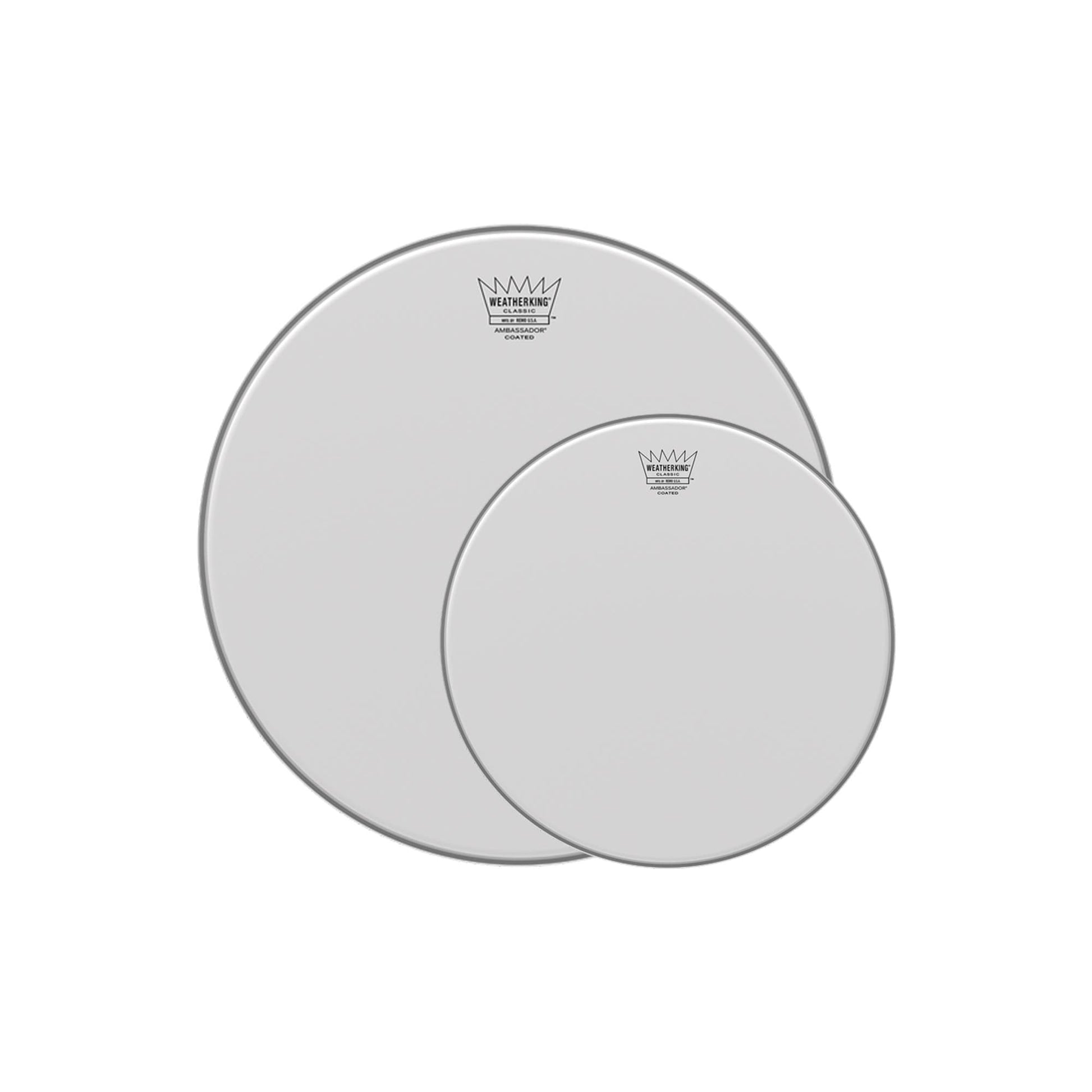 Remo 13/16" Ambassador Classic Coated Drumhead (2 Pack Bundle) Drums and Percussion / Parts and Accessories / Heads
