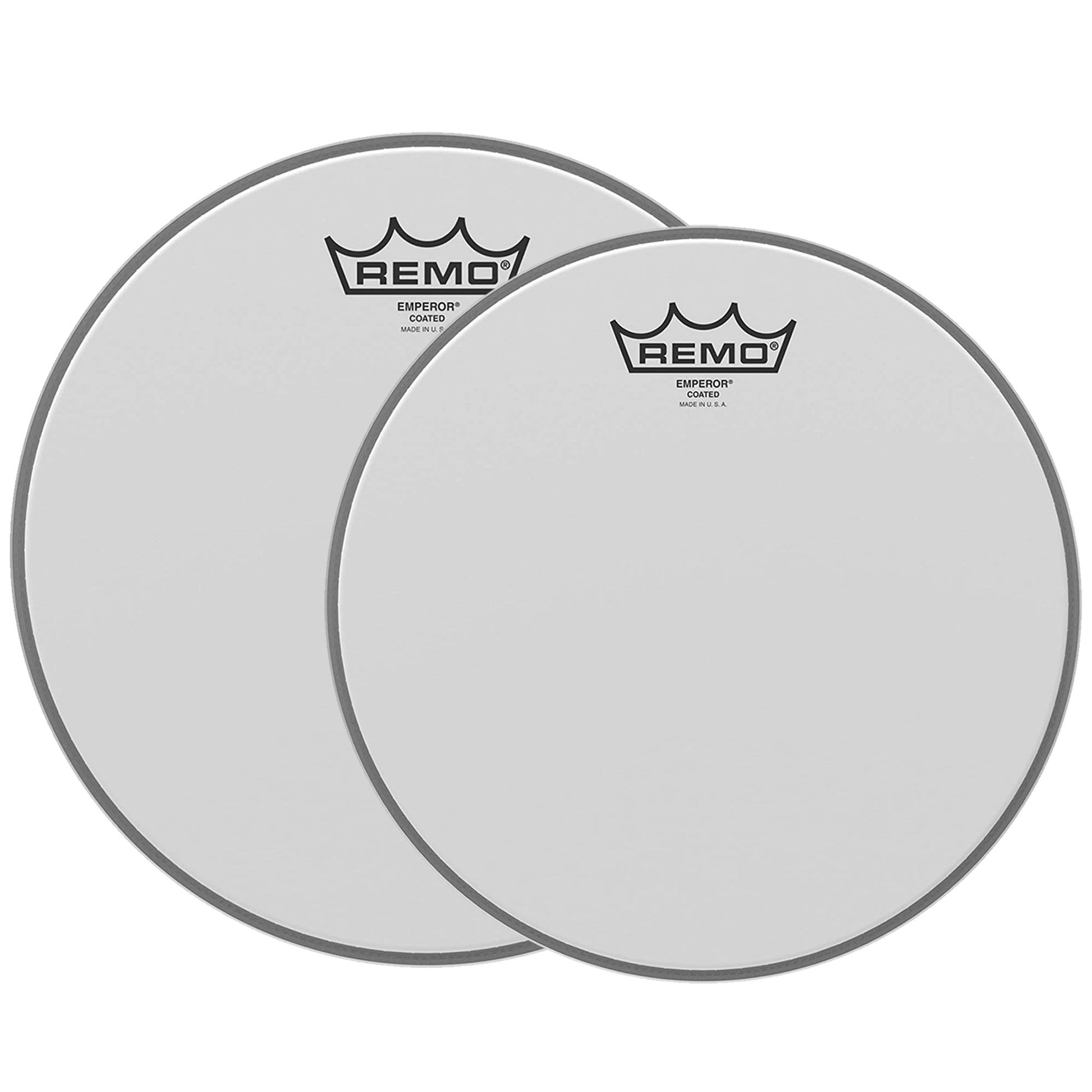Remo 13/16" Emperor Coated Drumhead (2 Pack Bundle) Drums and Percussion / Parts and Accessories / Heads