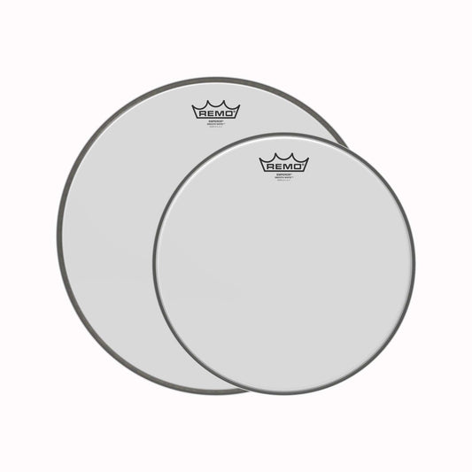 Remo 13/16" Emperor Smooth White Drumhead (2 Pack Bundle) Drums and Percussion / Parts and Accessories / Heads