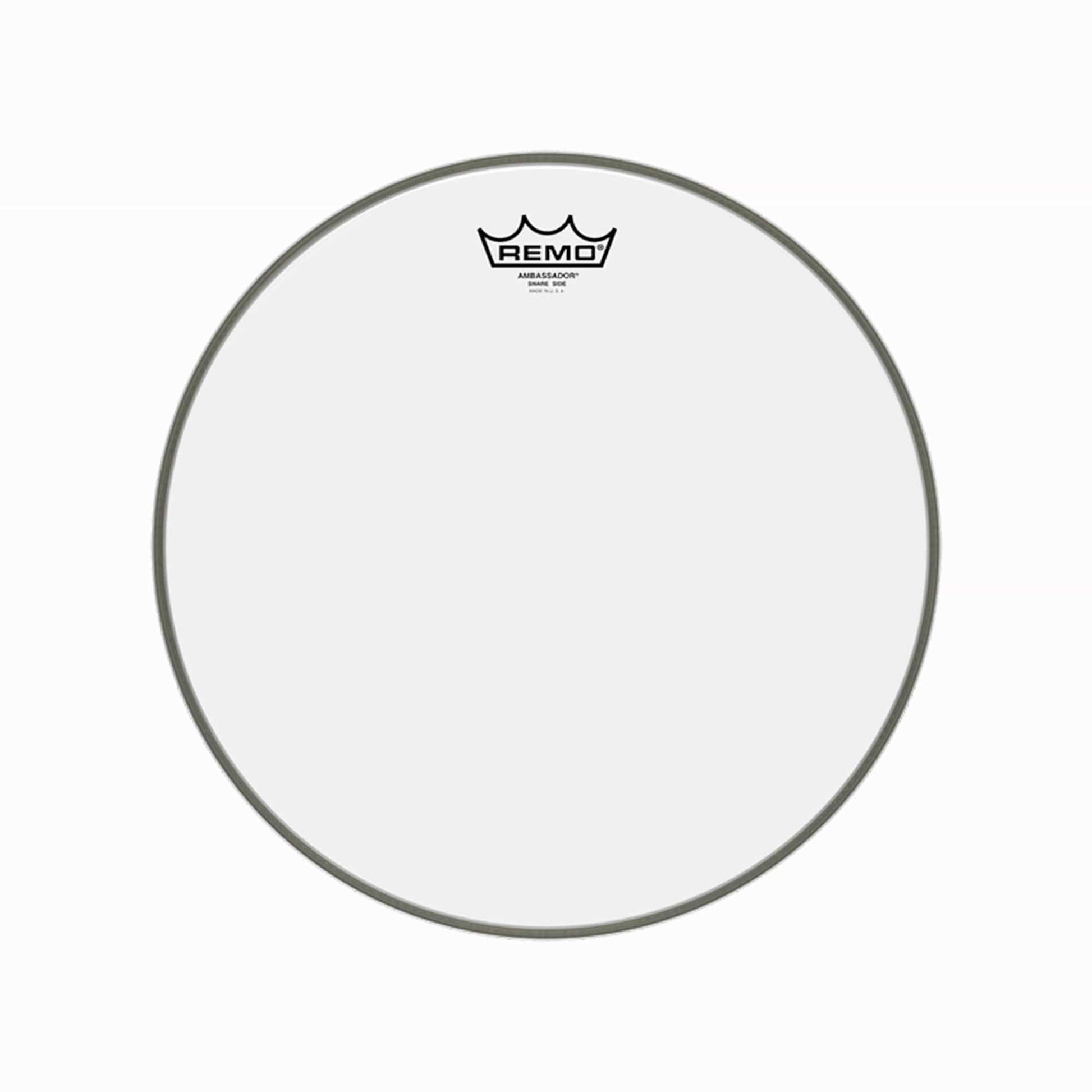 Remo 13" Ambassador Clear Snare Side Drumhead w/No Collar Drums and Percussion / Parts and Accessories / Heads
