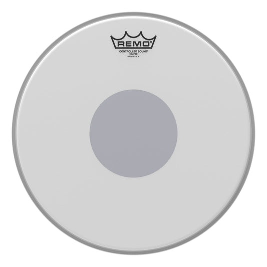 Remo 13" Controlled Sound Coated Drumhead w/Bottom Black Dot Drums and Percussion / Parts and Accessories / Heads