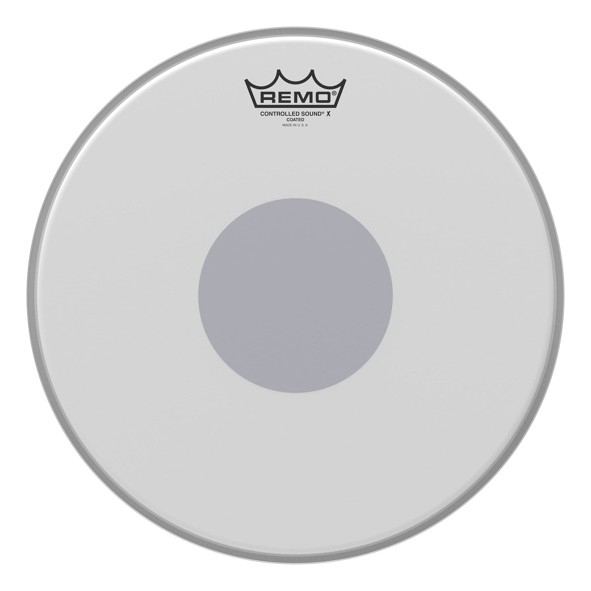 Remo 13" Controlled Sound X Coated Snare Drumhead w/Bottom Black Dot Drums and Percussion / Parts and Accessories / Heads