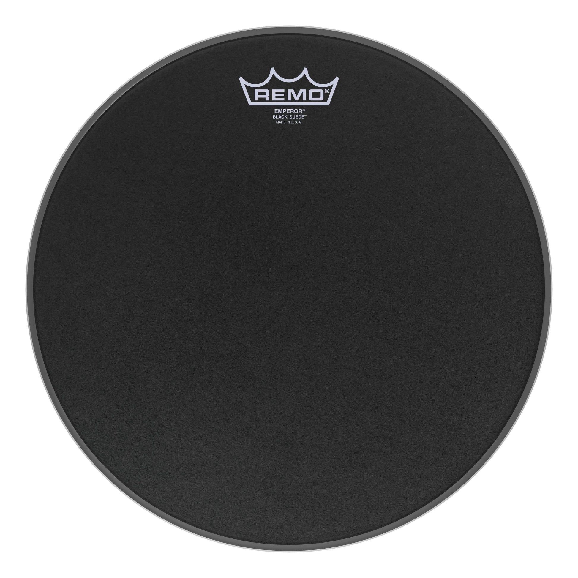 Remo 13" Emperor Black Suede Drumhead Drums and Percussion / Parts and Accessories / Heads