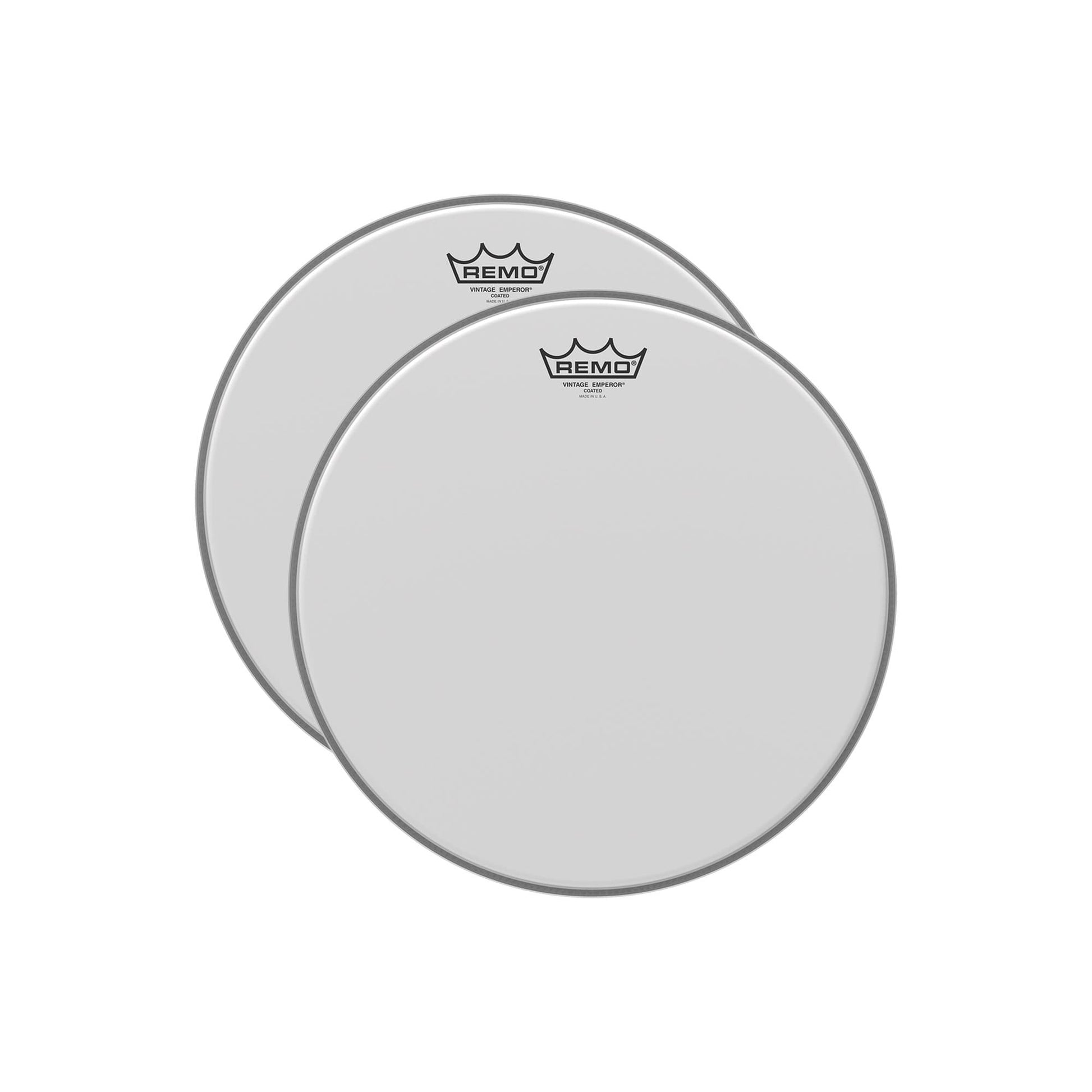 Remo 13" Emperor Vintage Coated Drumhead (2 Pack Bundle) Drums and Percussion / Parts and Accessories / Heads