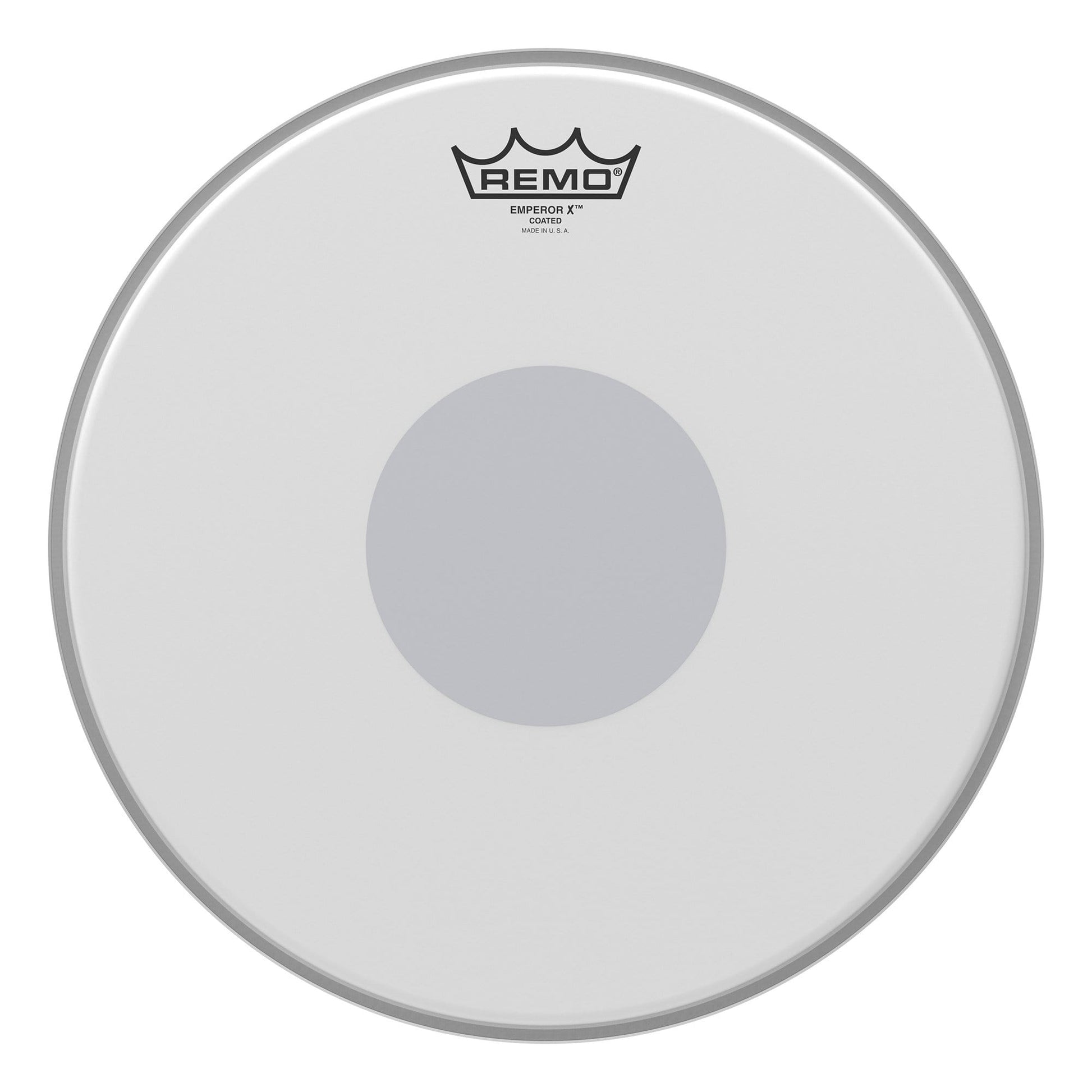 Remo 13" Emperor X Coated Snare Drumhead w/Bottom Black Dot Drums and Percussion / Parts and Accessories / Heads